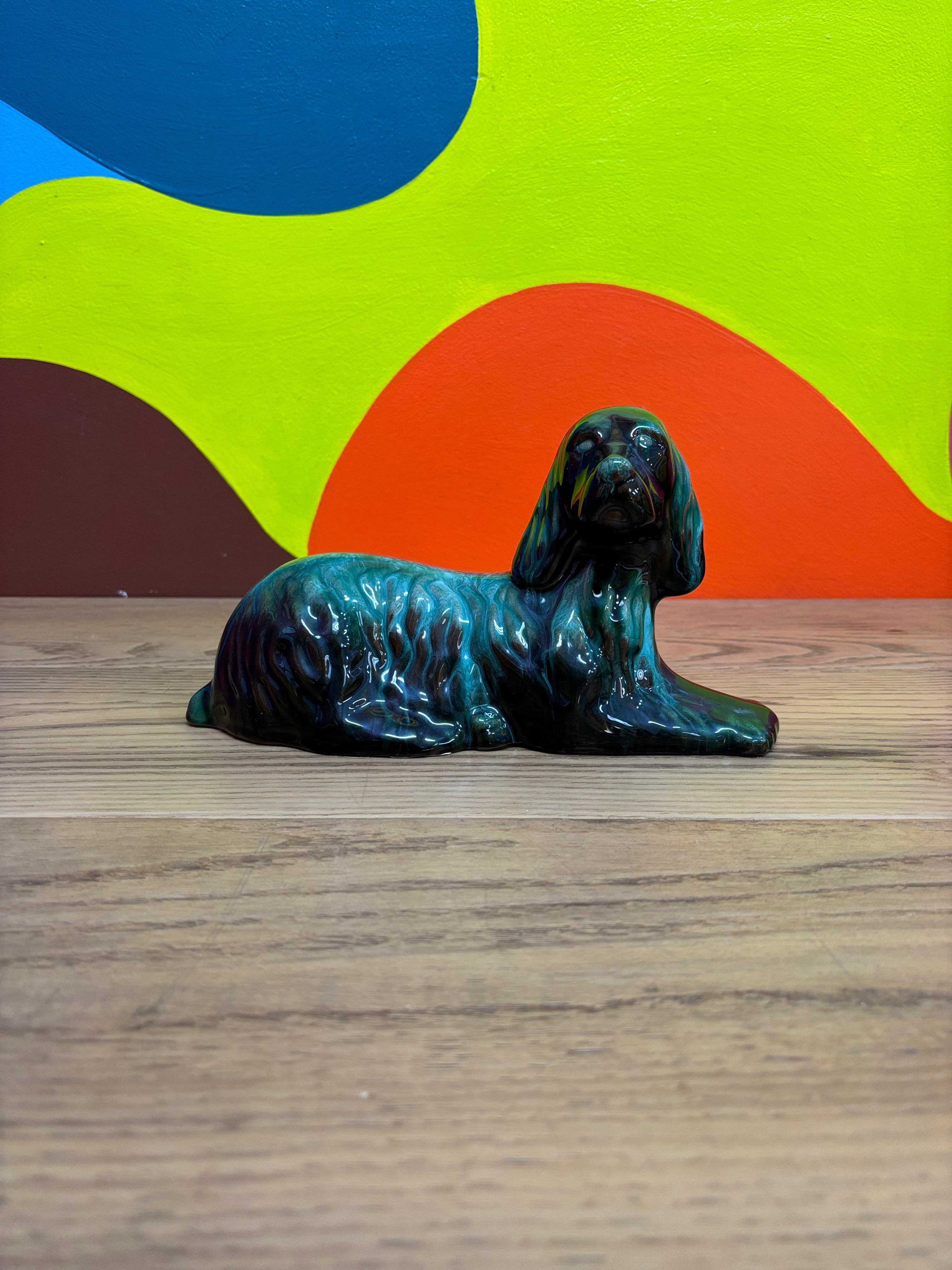 Resting Dog Figurine
