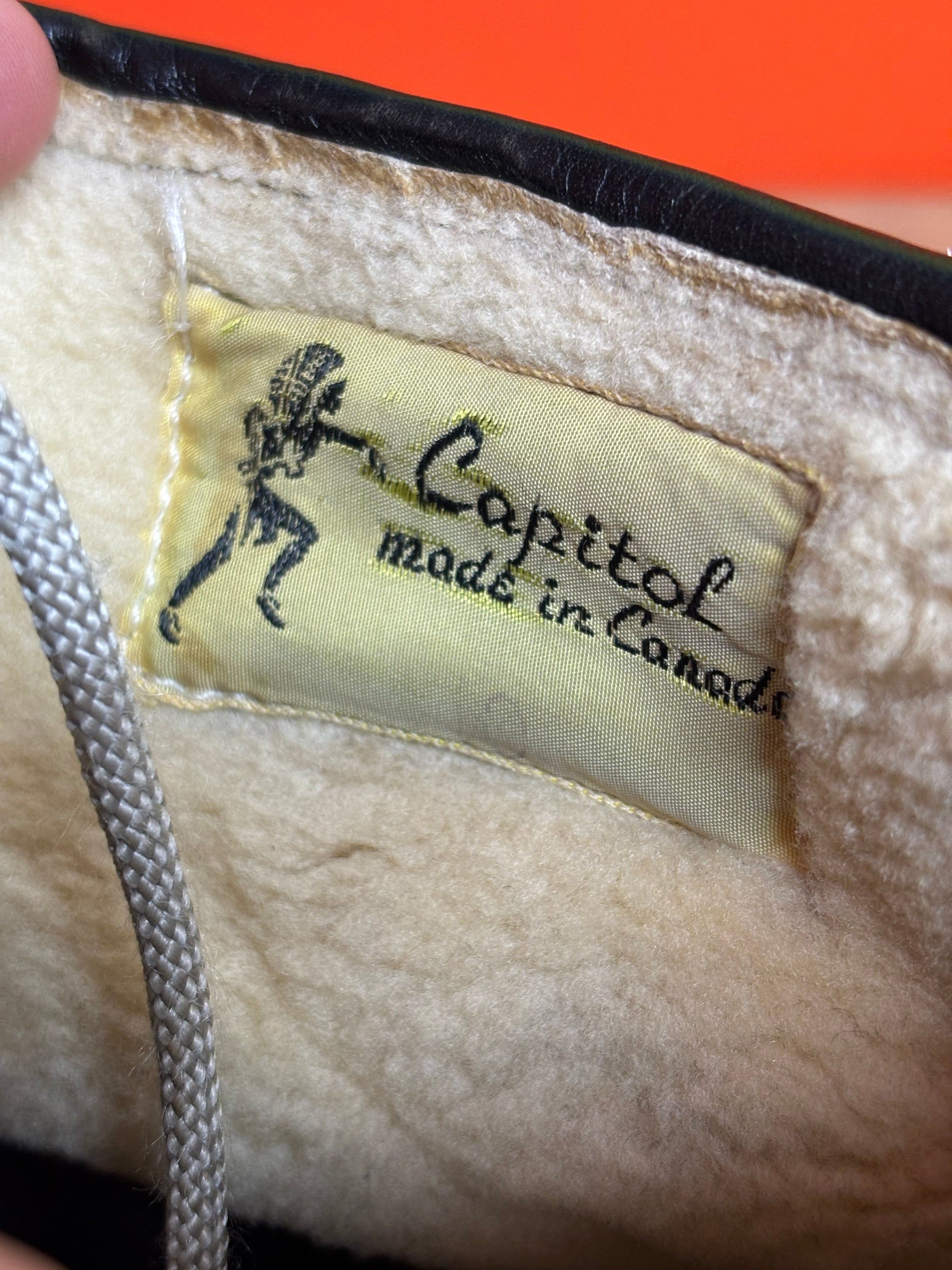 Capitol Seal Skin Boots (Men's Size 10)