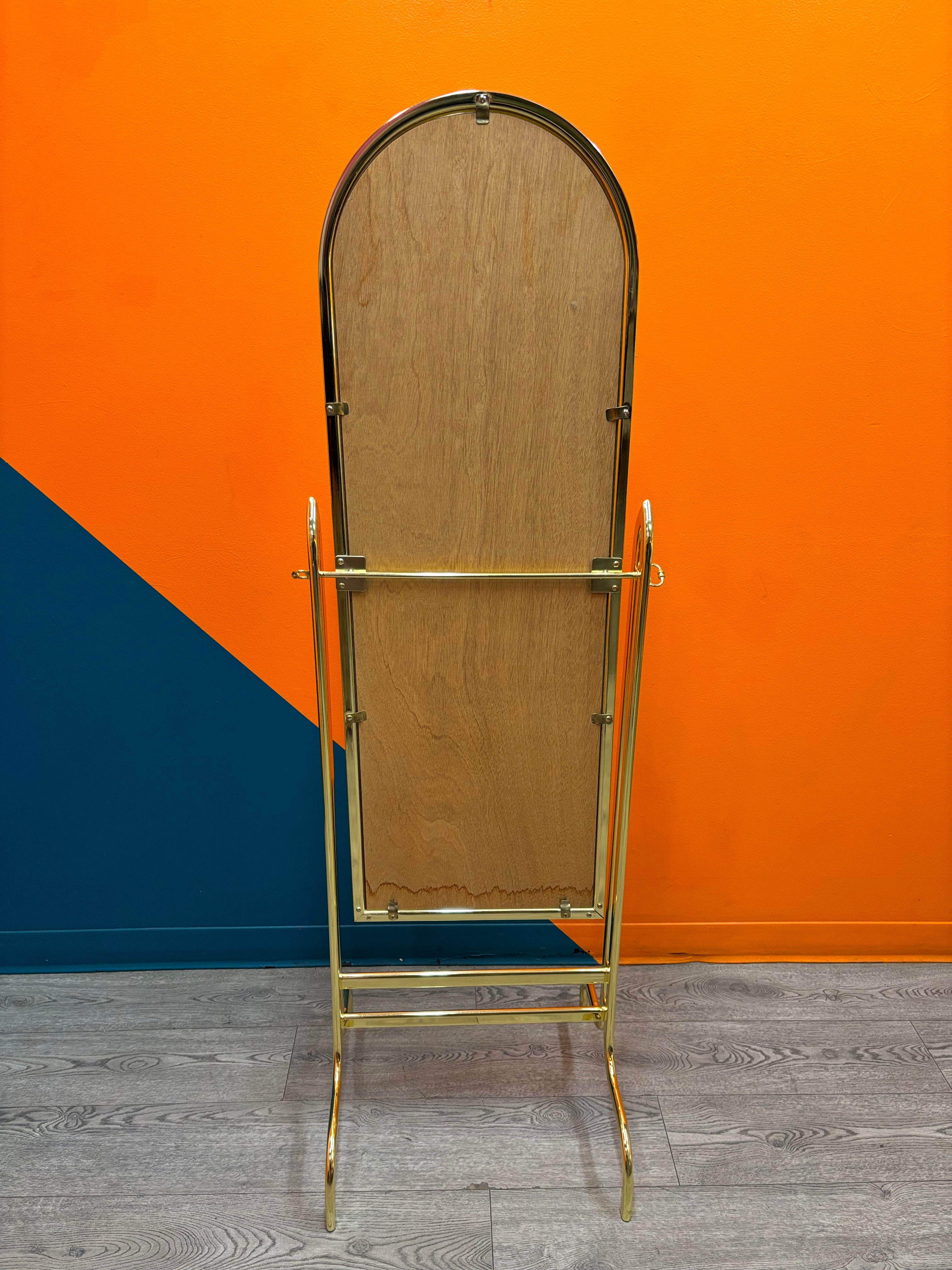 Gold Free Standing Mirror