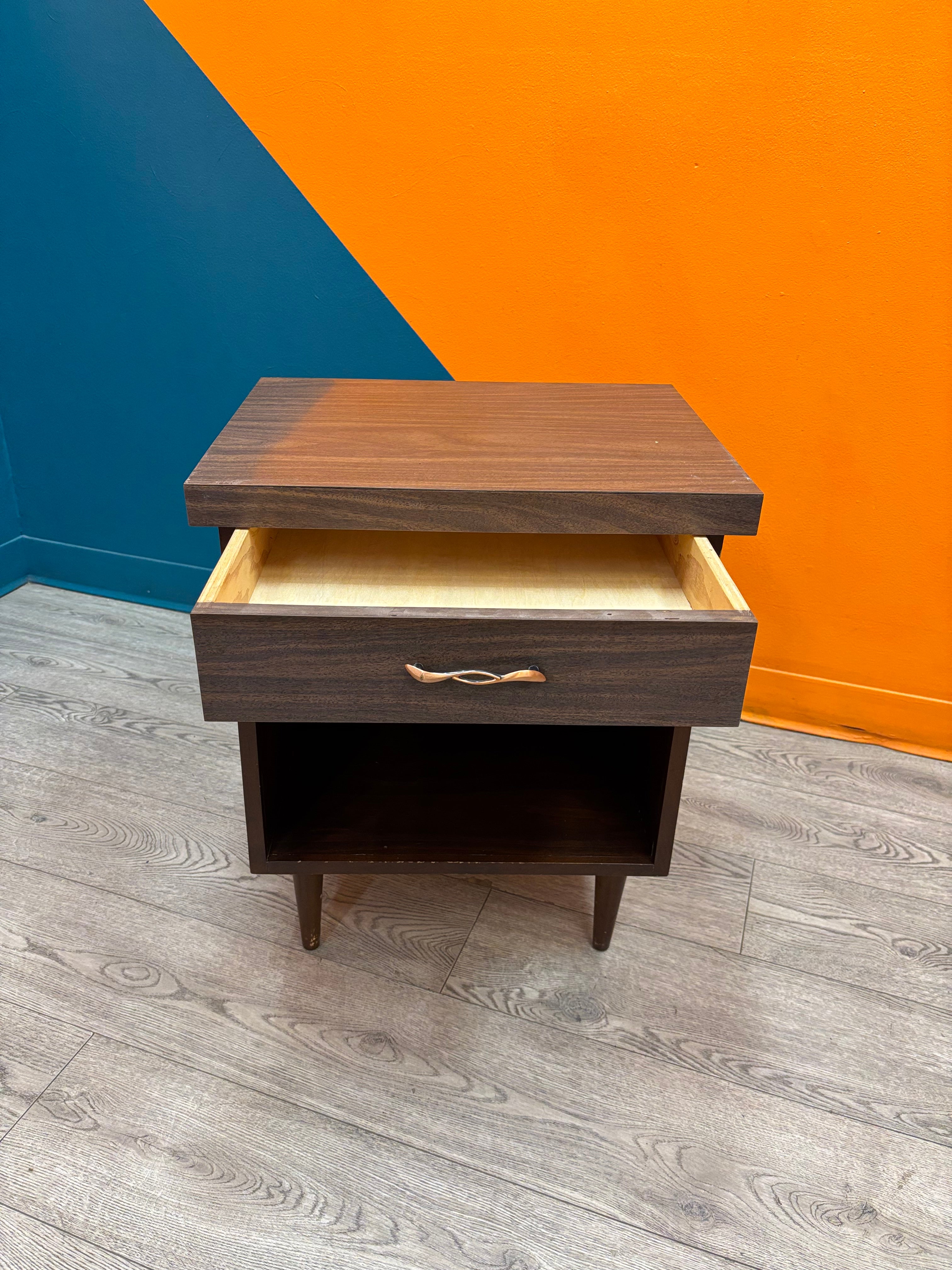 Wood Nightstand