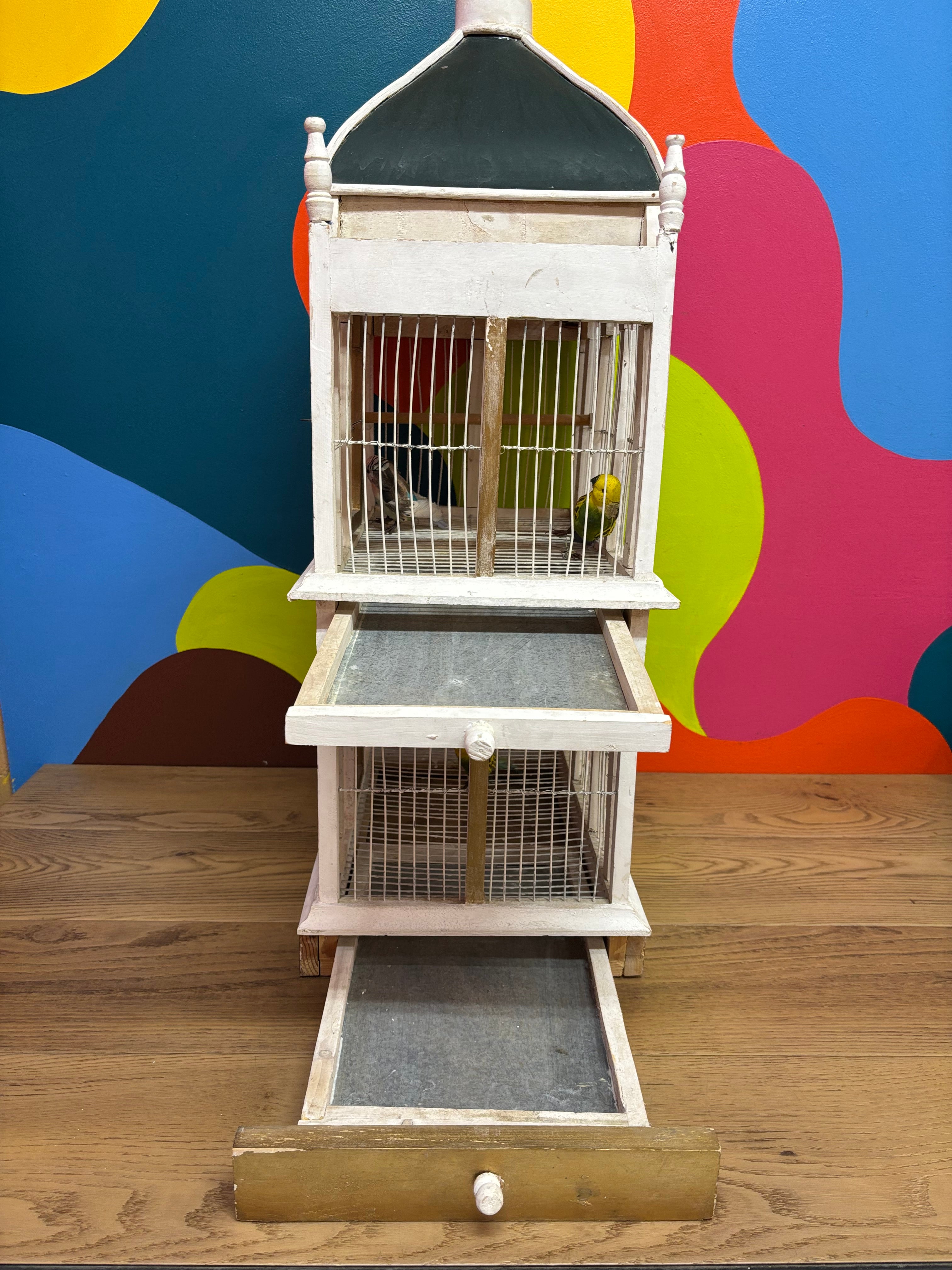 Wood Bird House