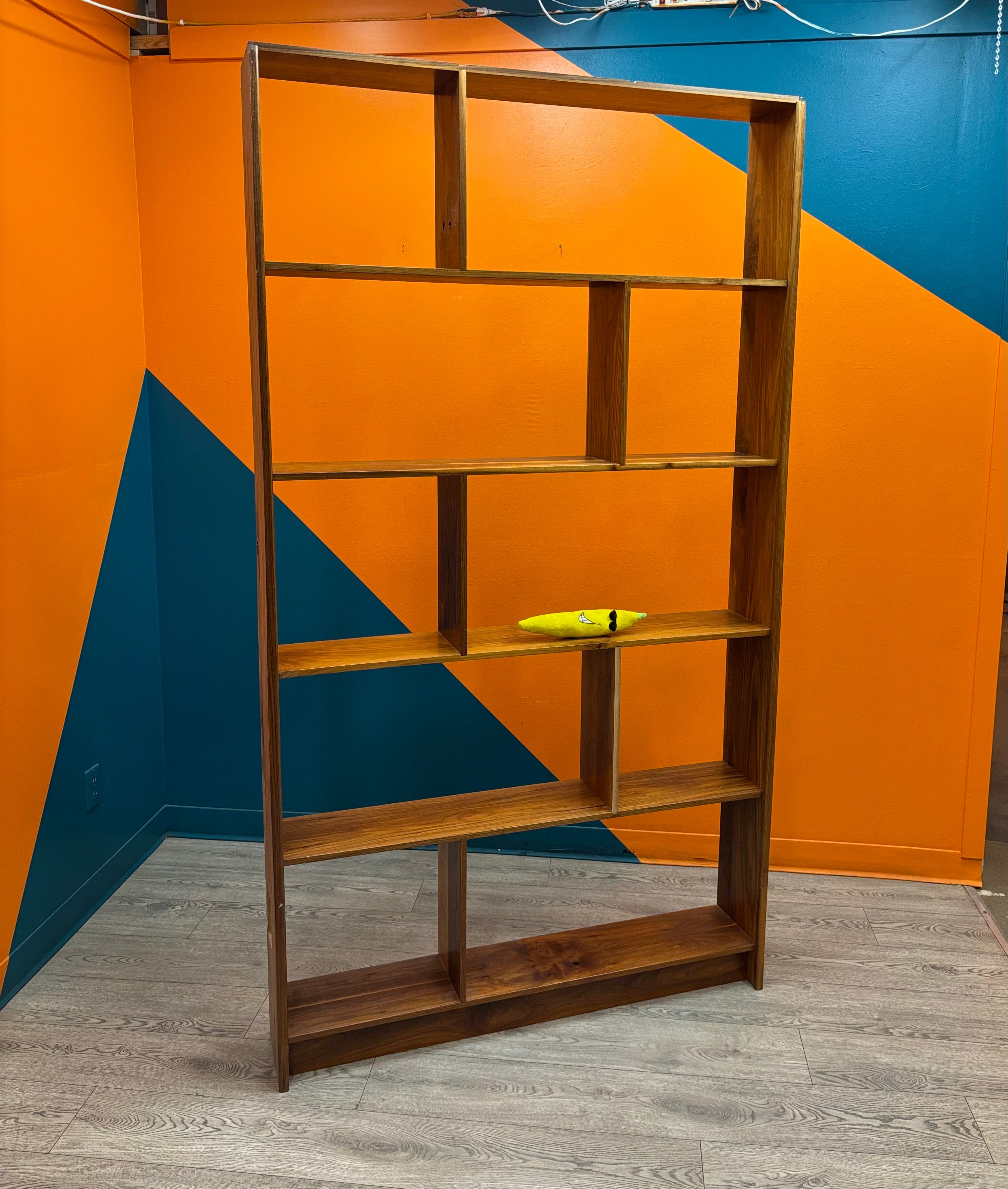 Wood Wall Bookcase