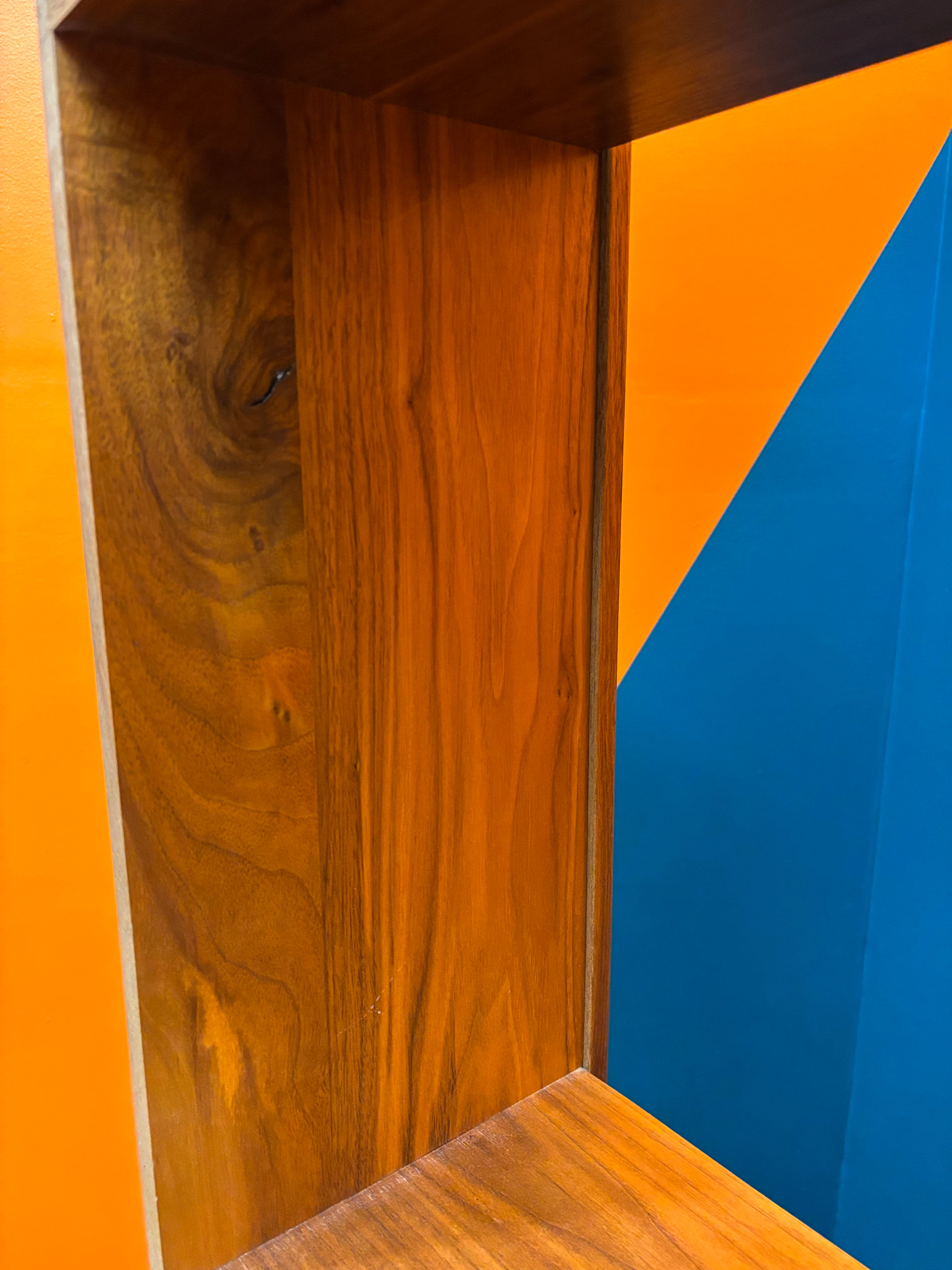 Wood Wall Bookcase