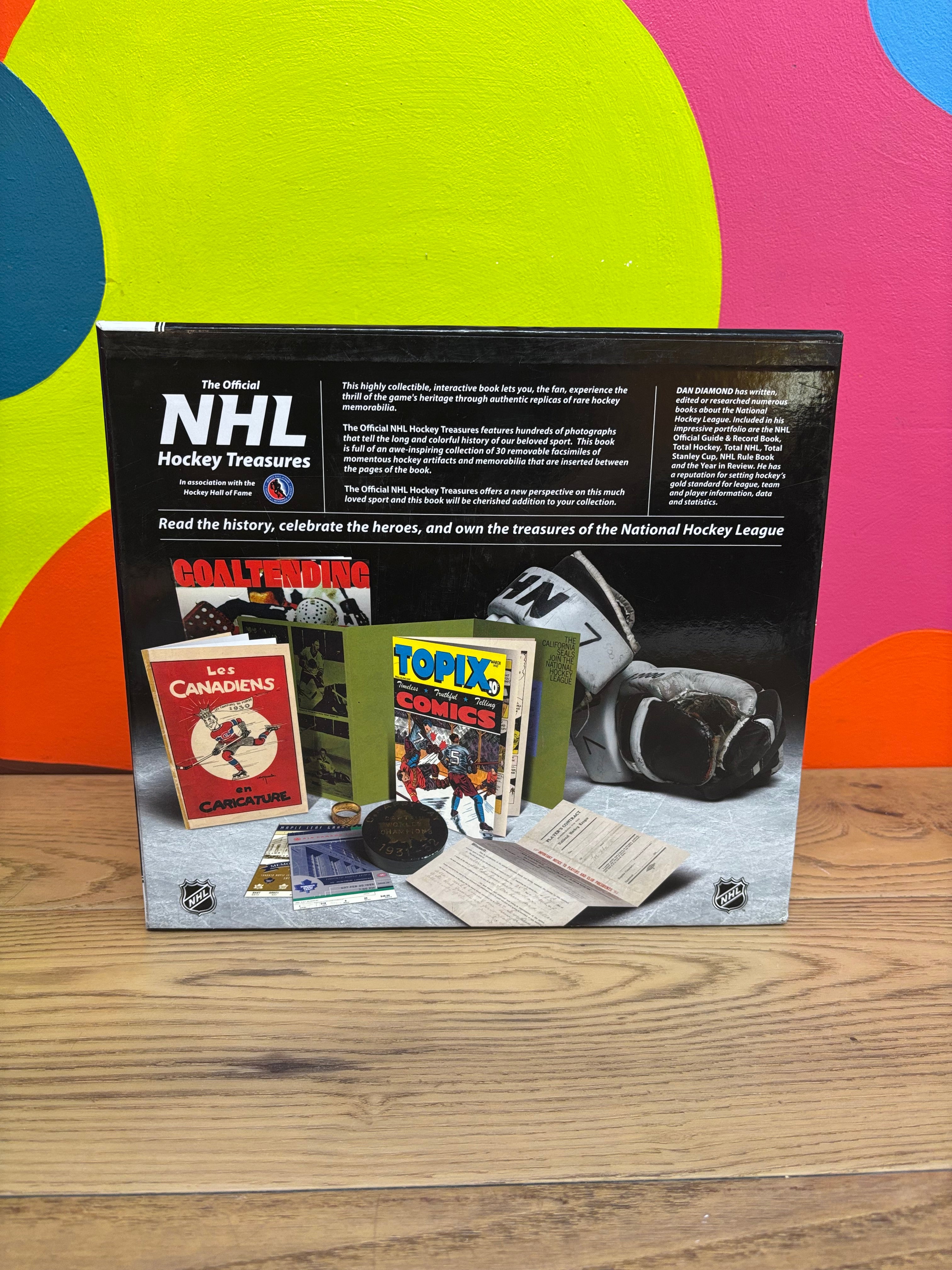 The Official NHL Hockey Treasures Book