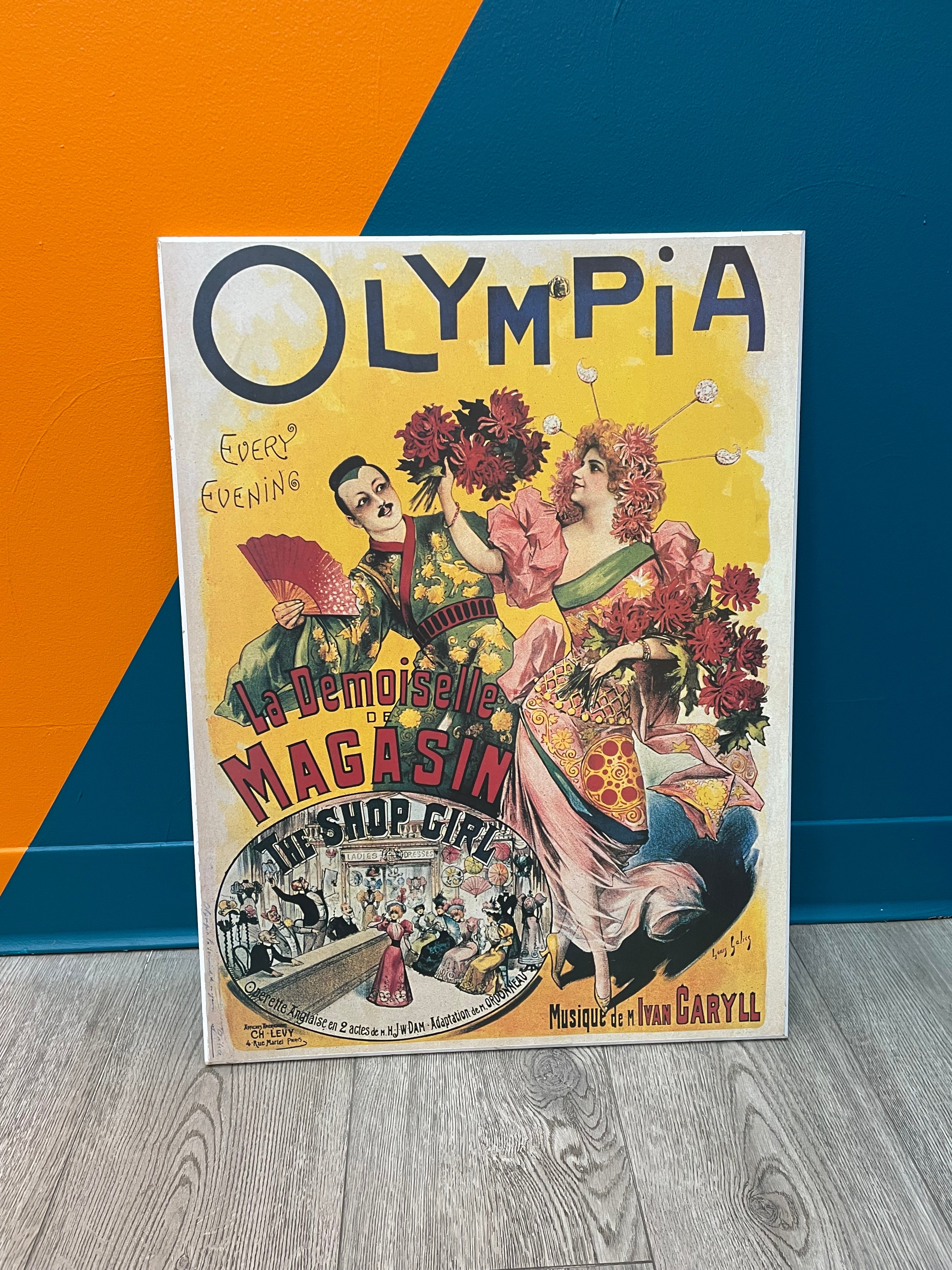 Olympia Mounted Print