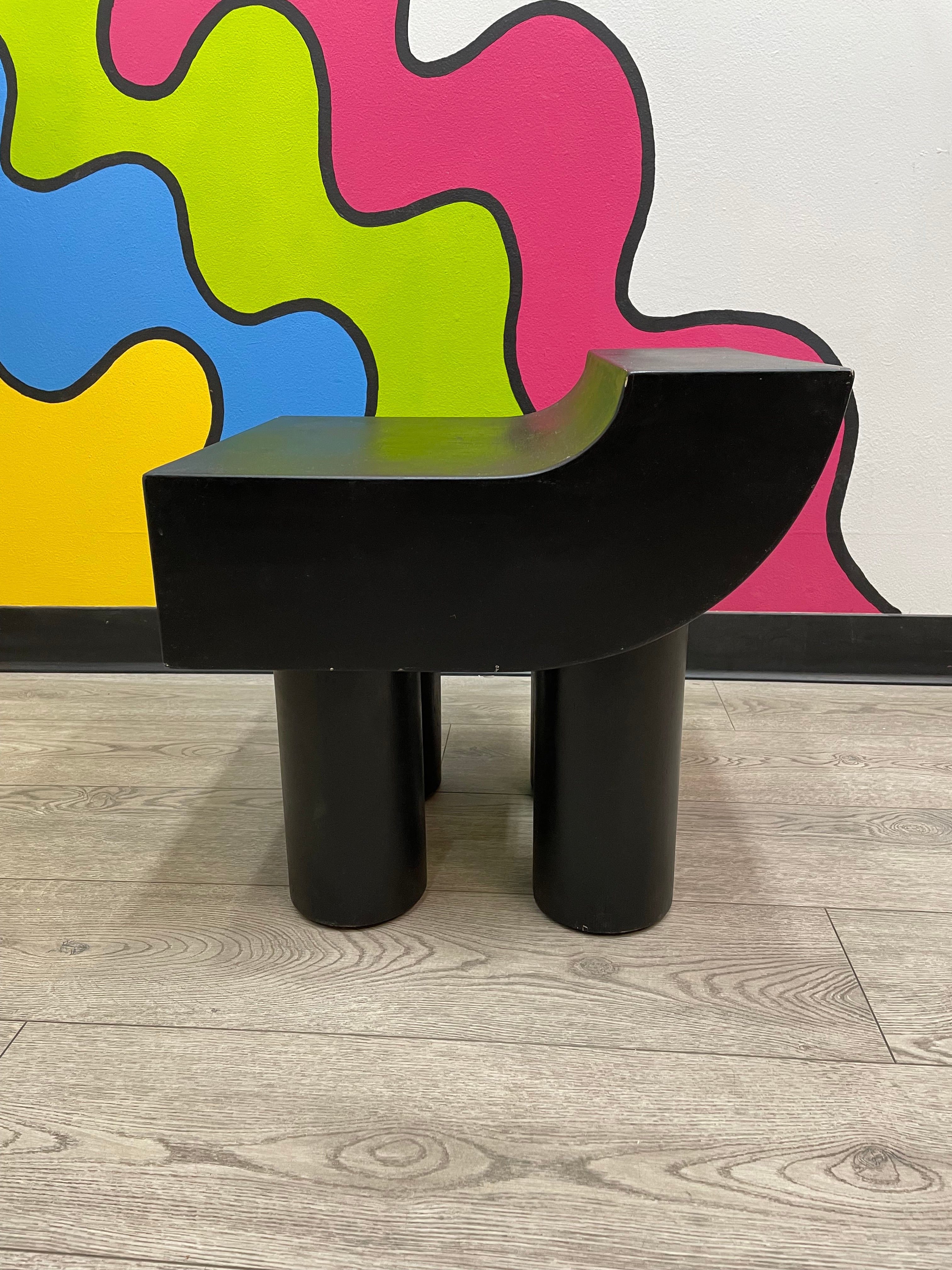 Modern Black Side Table