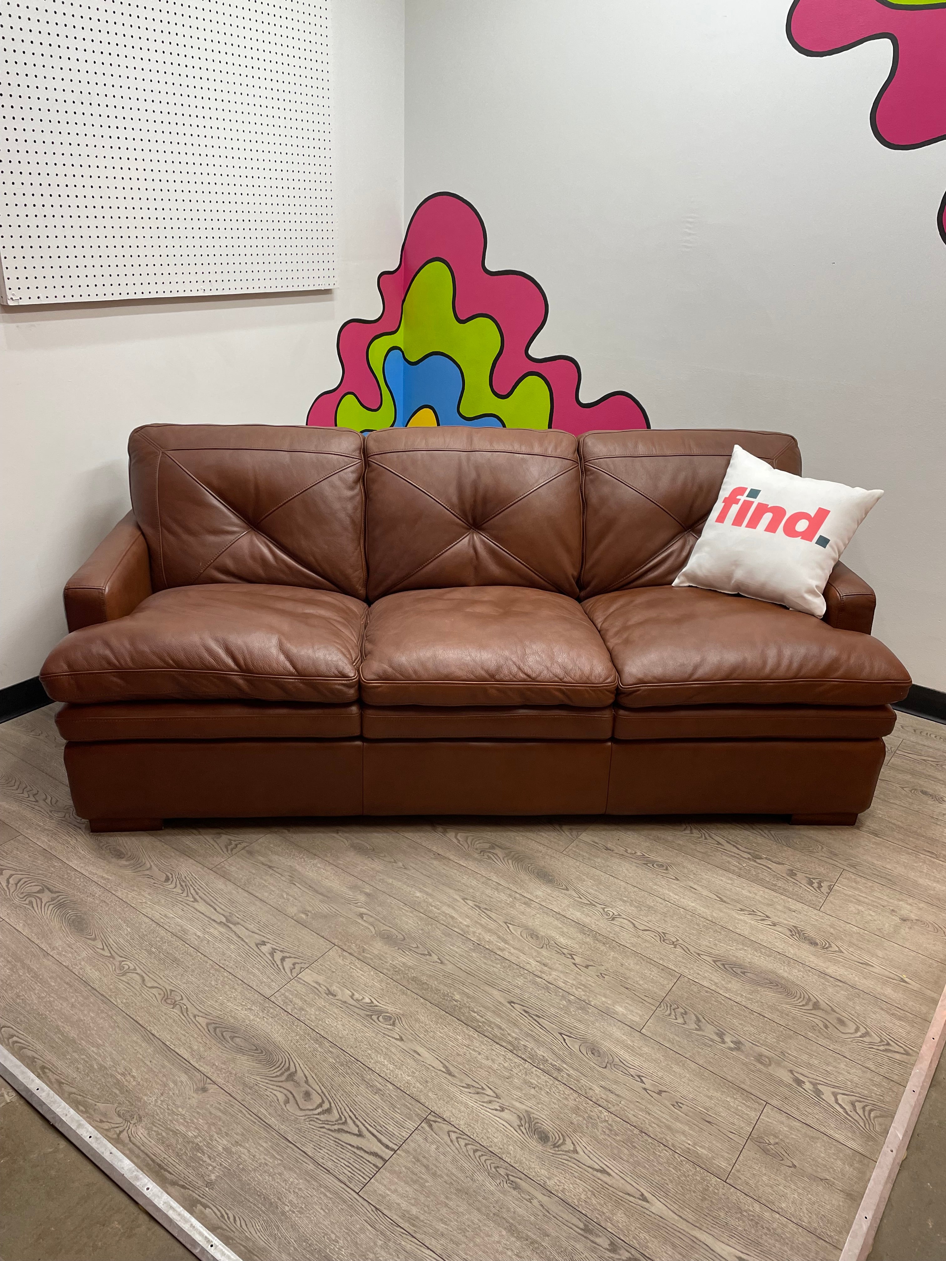 Brown Flexsteel Couch