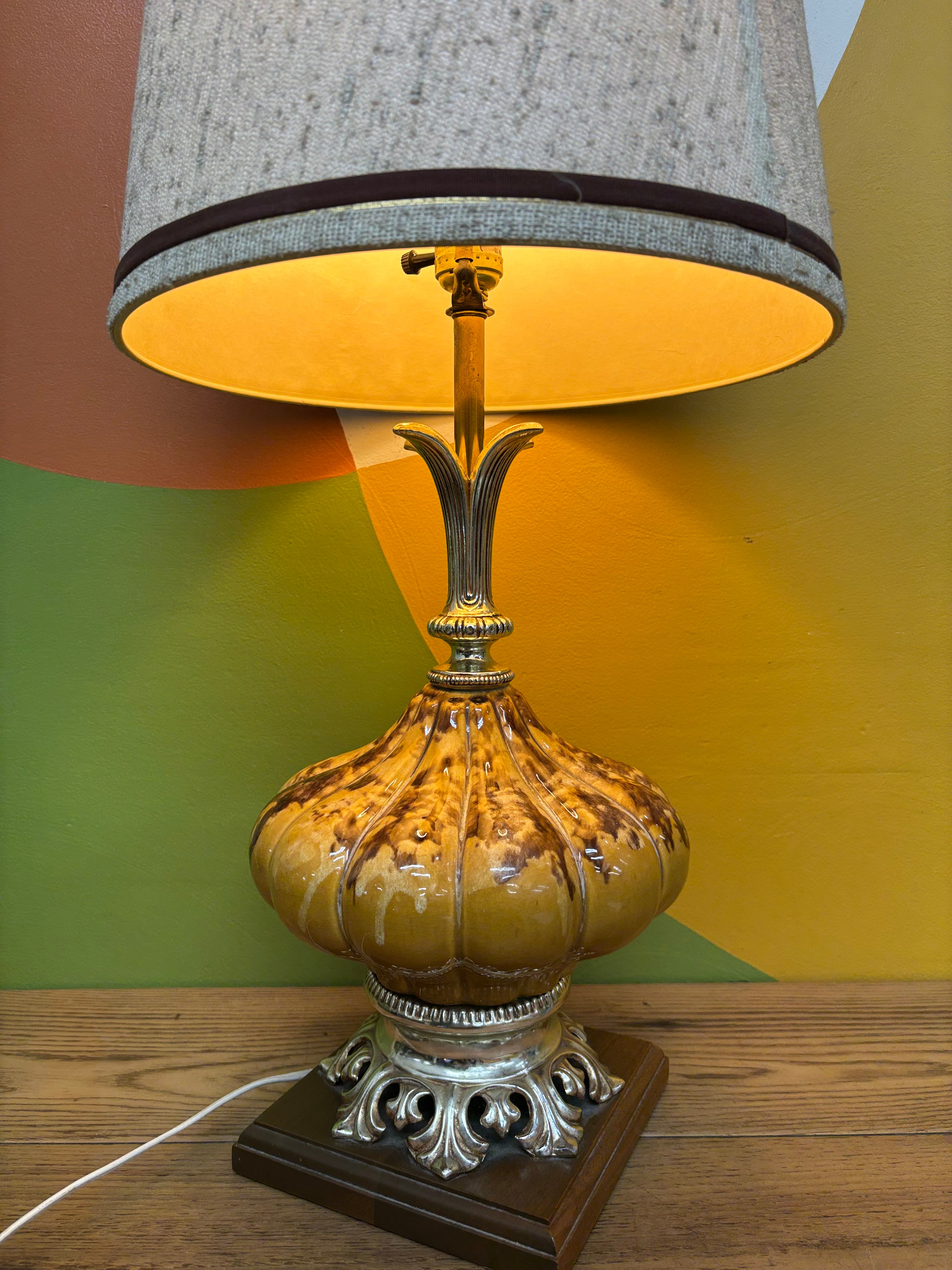 Yellow Table Lamp
