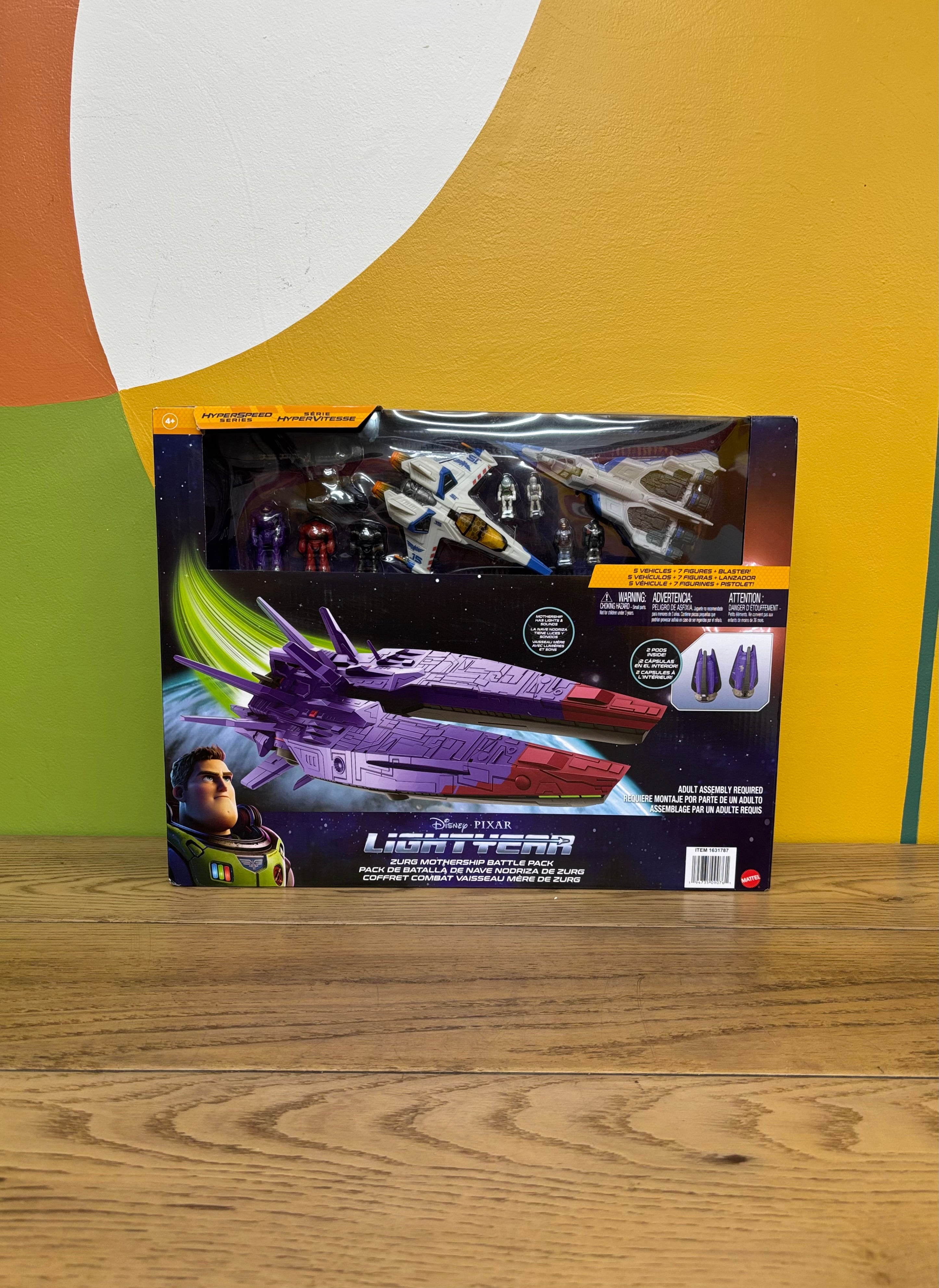 Lightyear Hyperspeed Series Zurg Mothership Battle Pack (NEW)