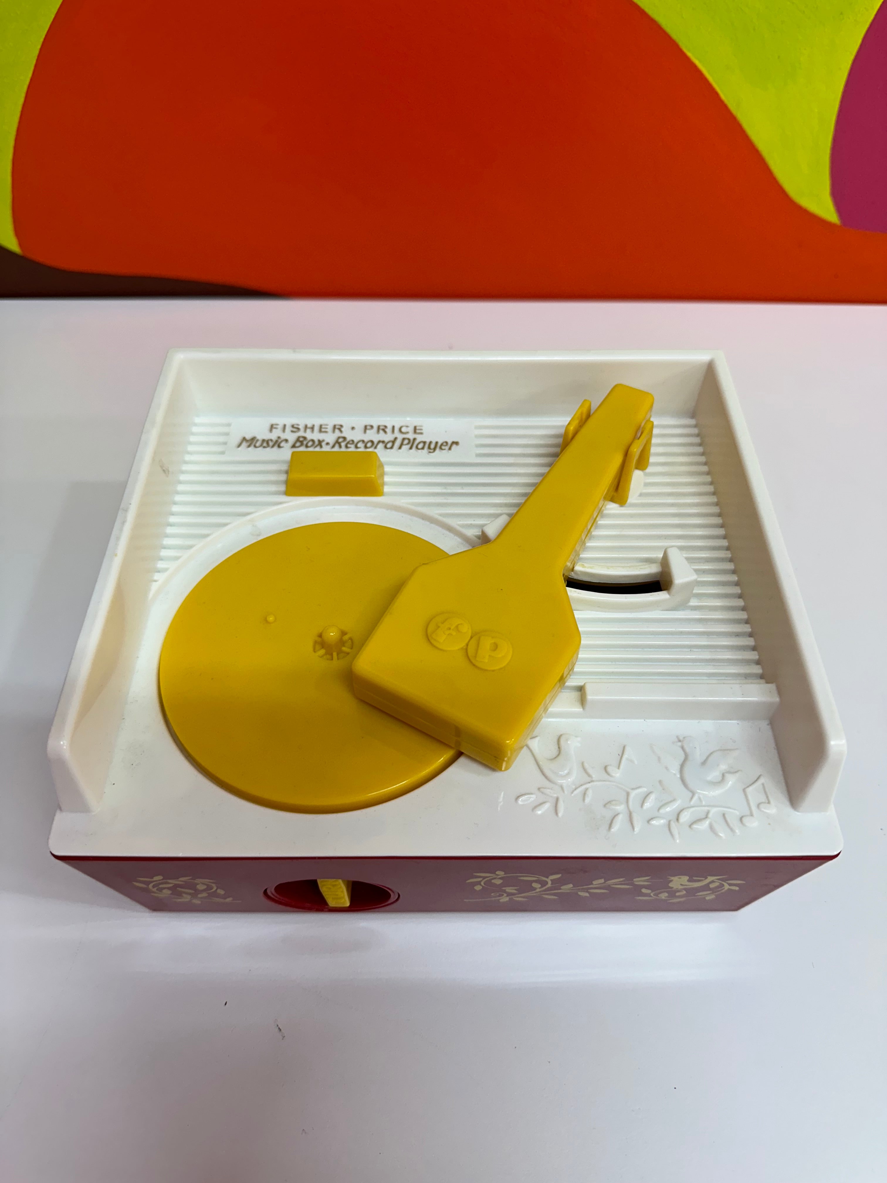 Wind Up Fisher Price Music Box/Record Player