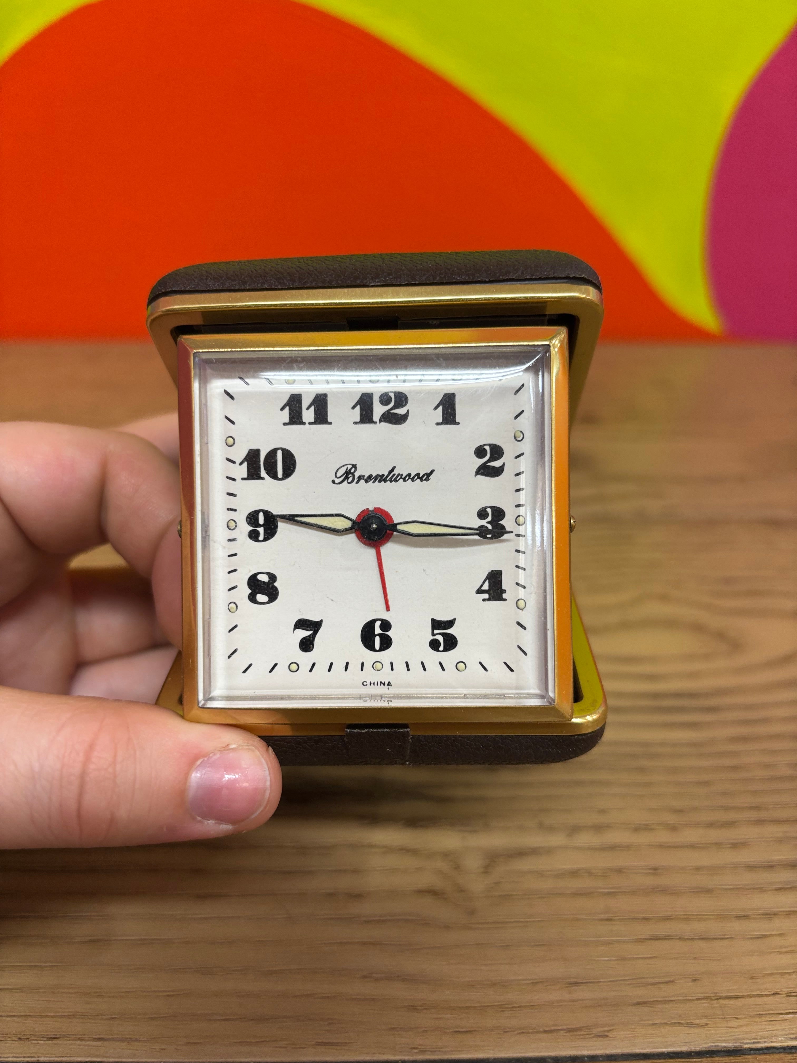 Brentwood Folding Alarm Clock