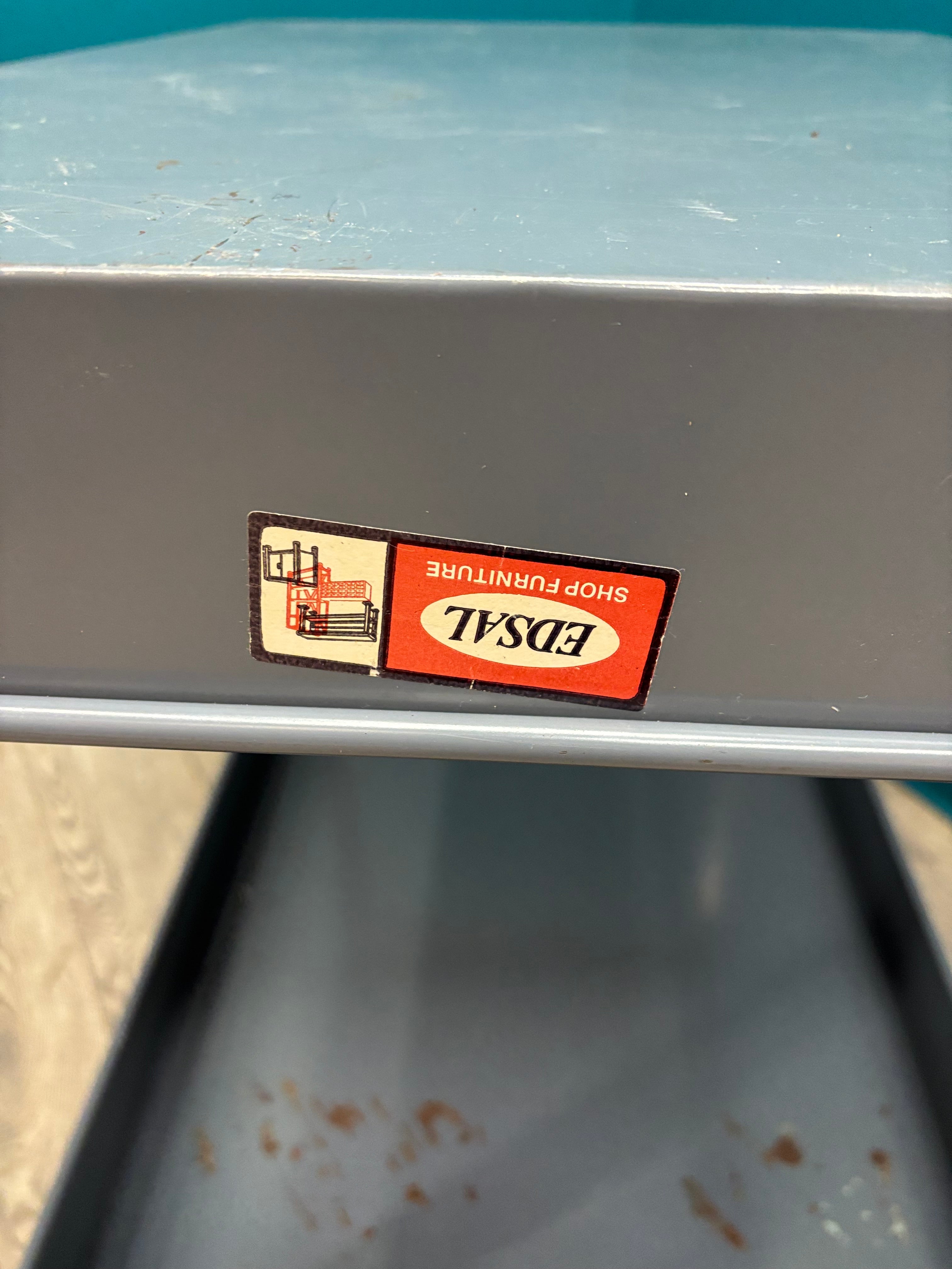 Large Metal Rolling Cart