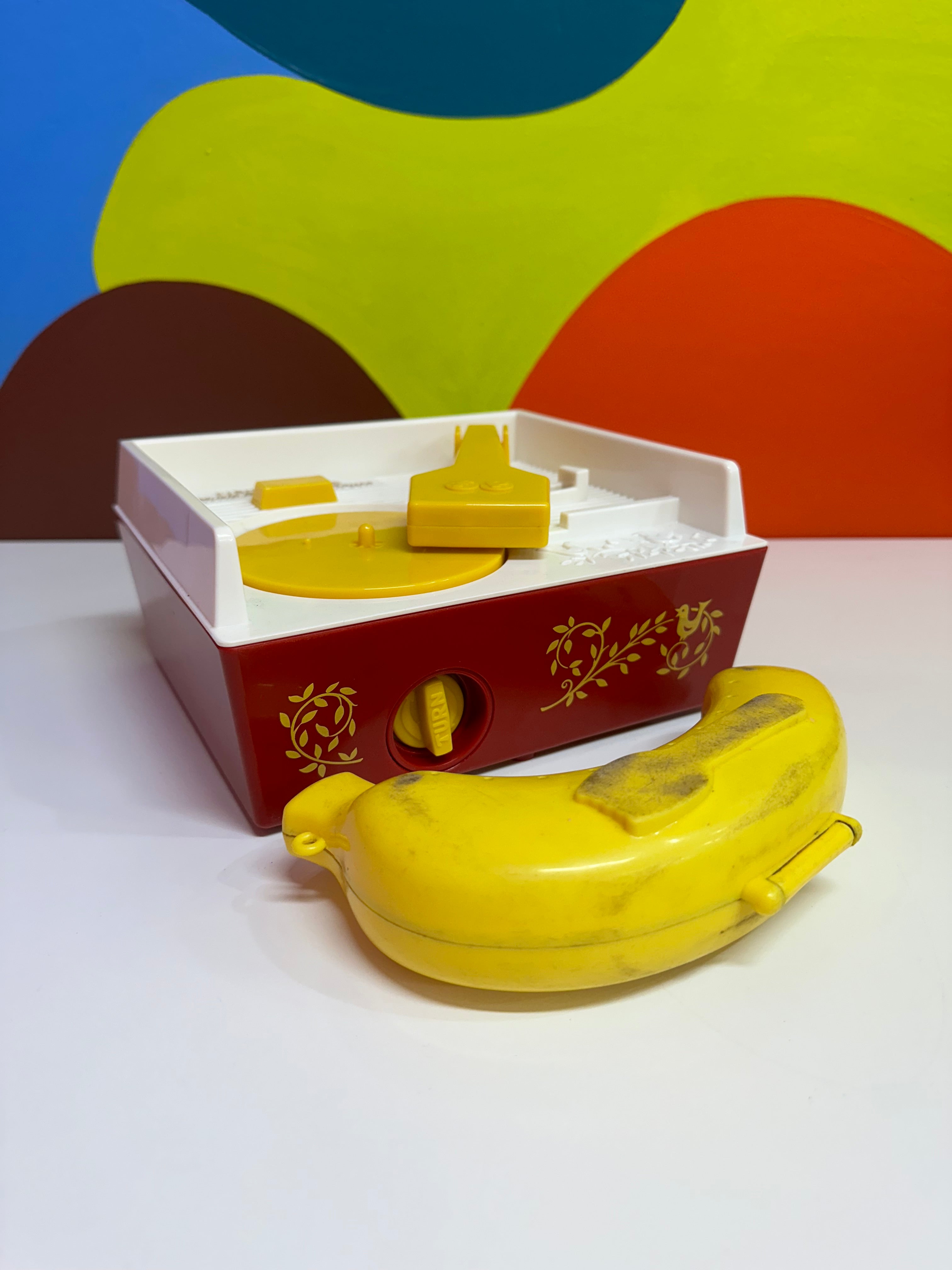 Wind Up Fisher Price Music Box/Record Player