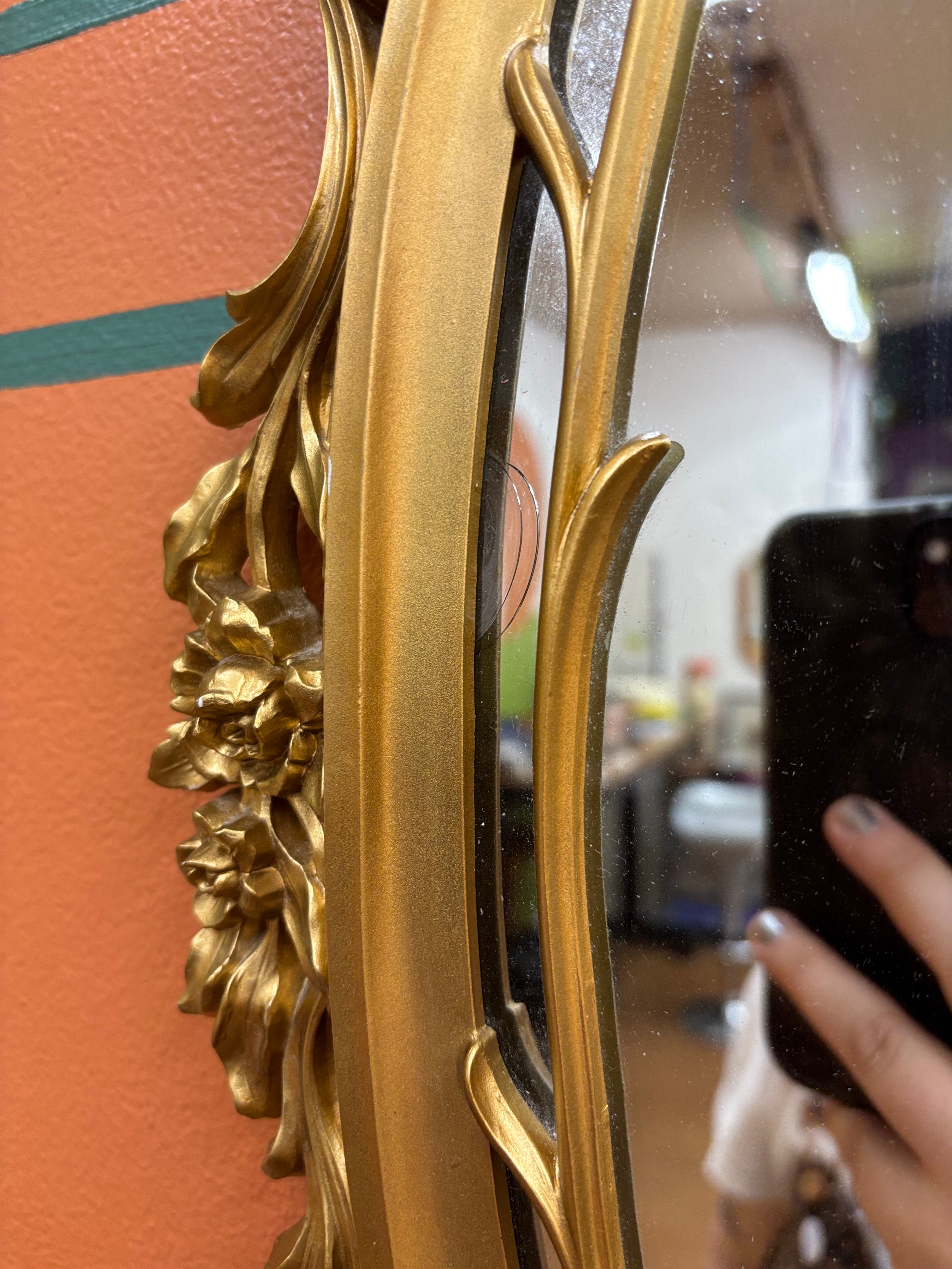 Ornate Gold Mirror