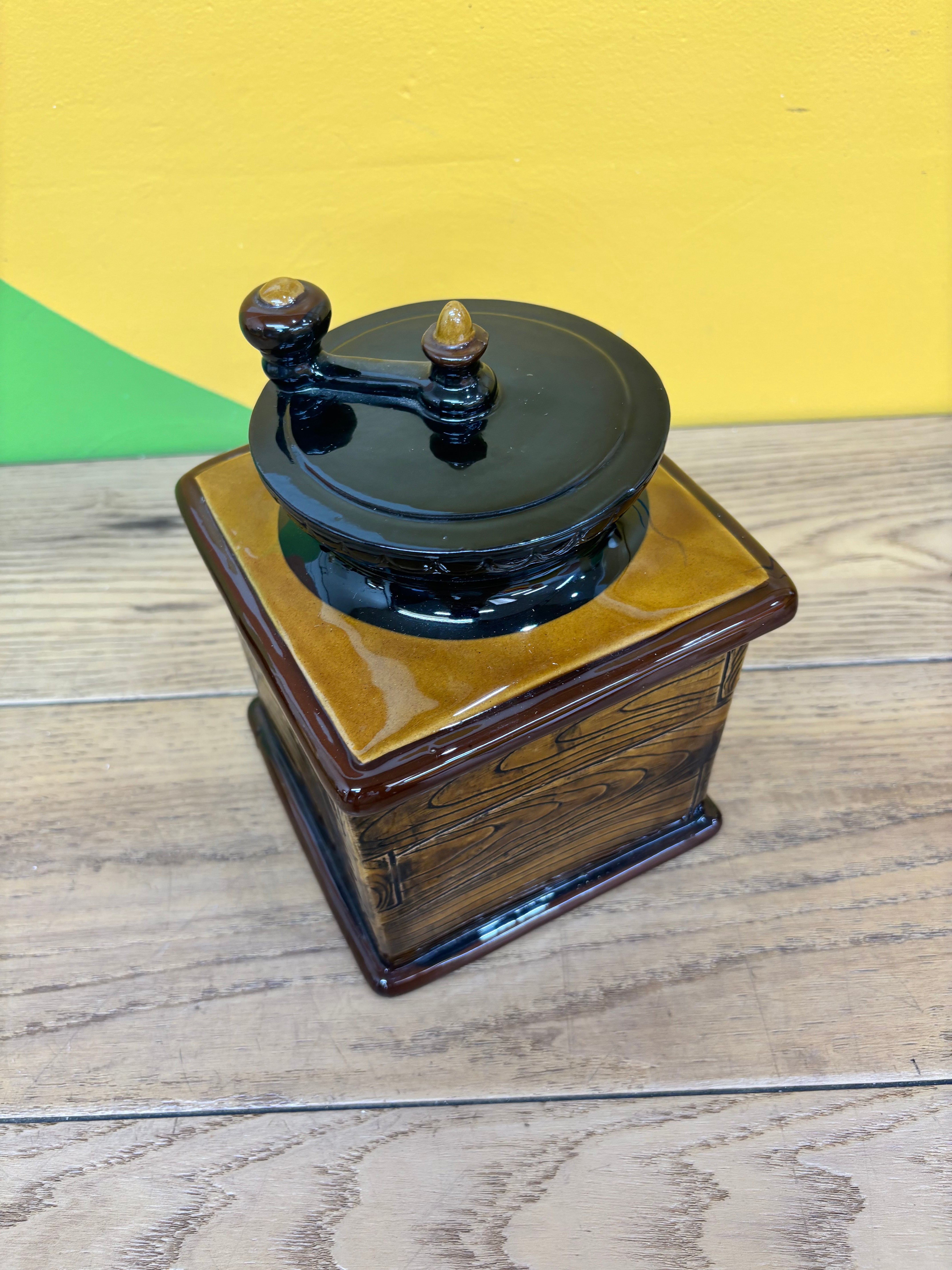 Coffee Grinder Cookie Jar