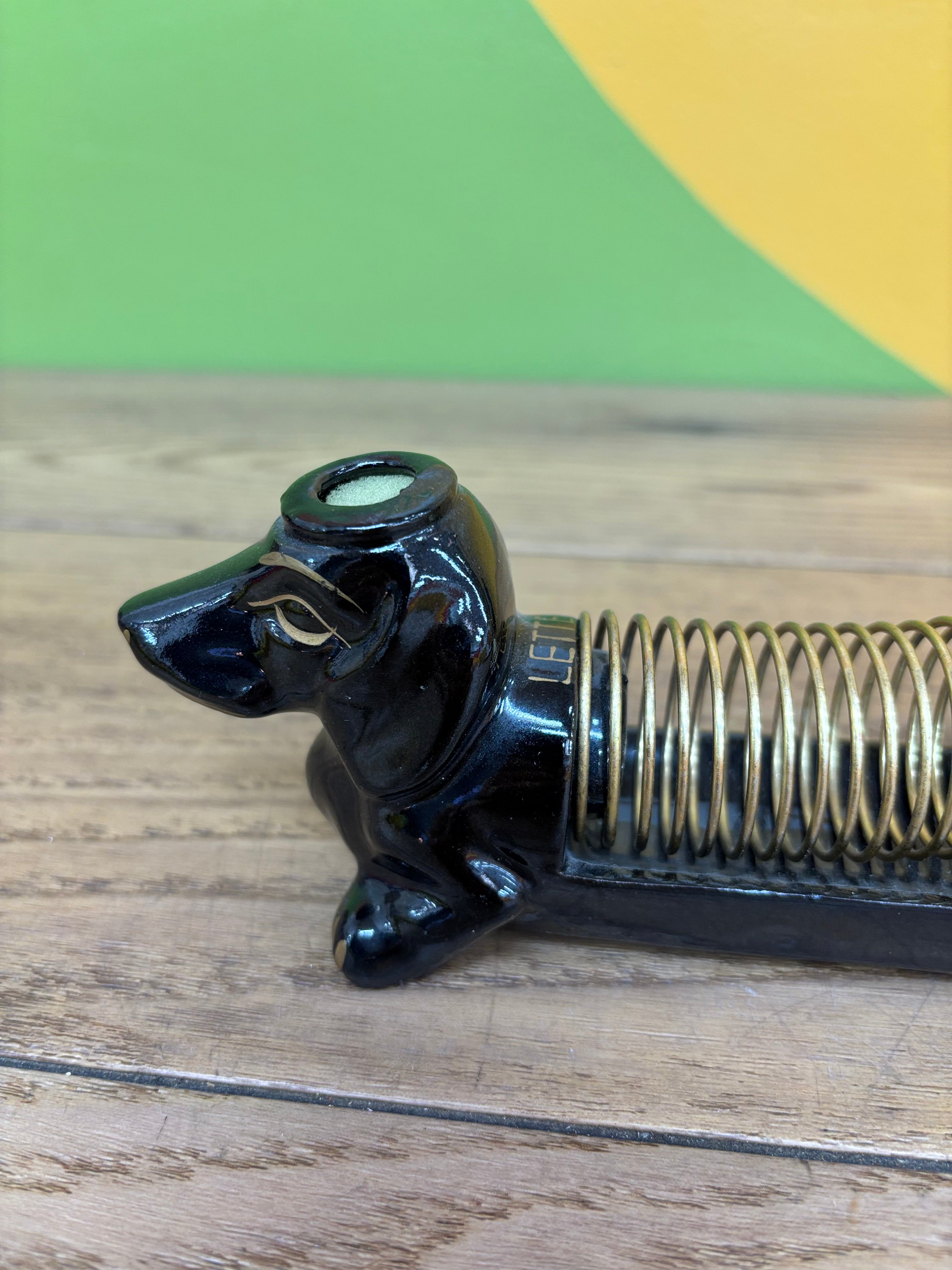 Dachshund Letter Organizer