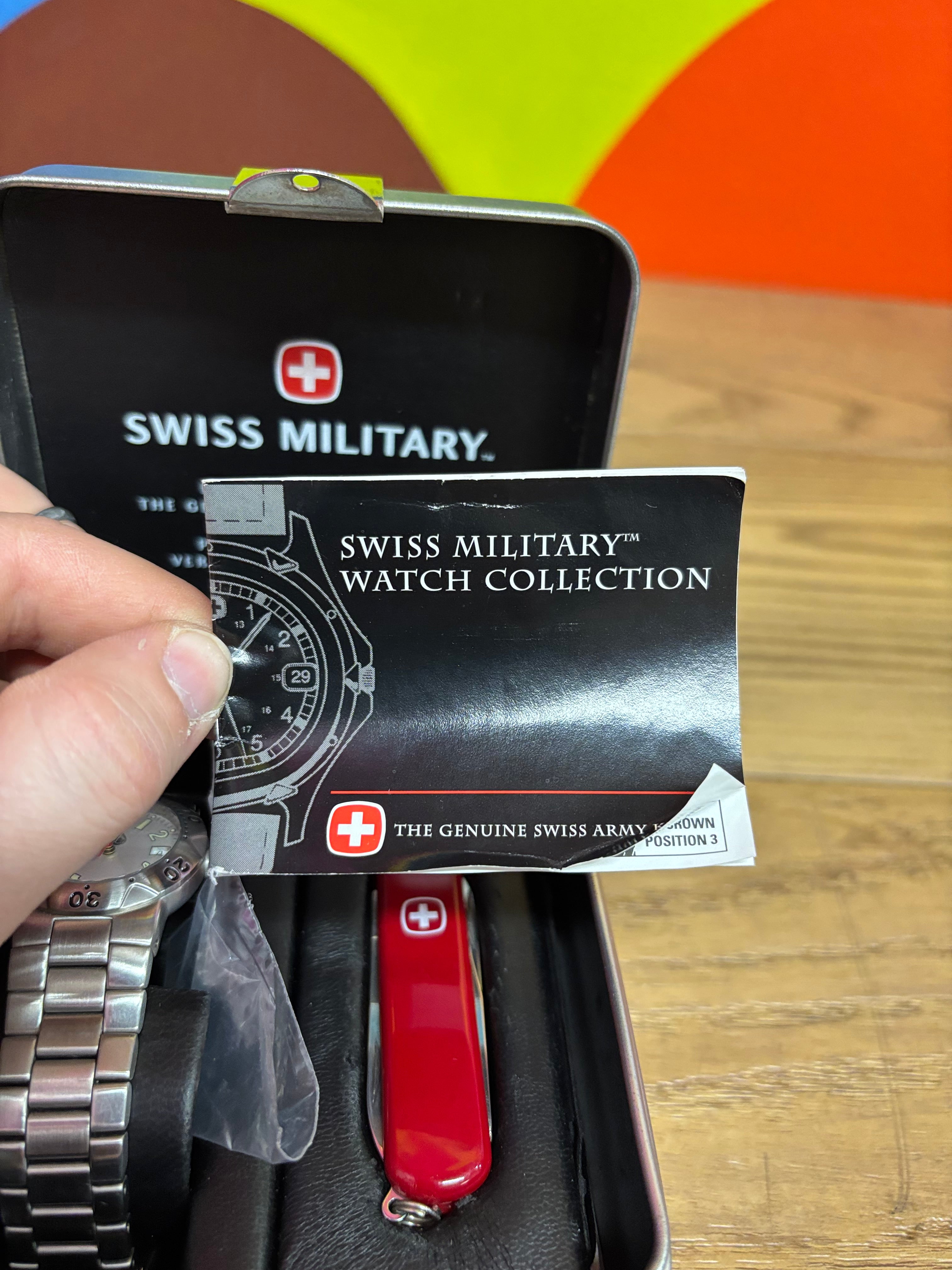 Swiss Military Watch Gift Set