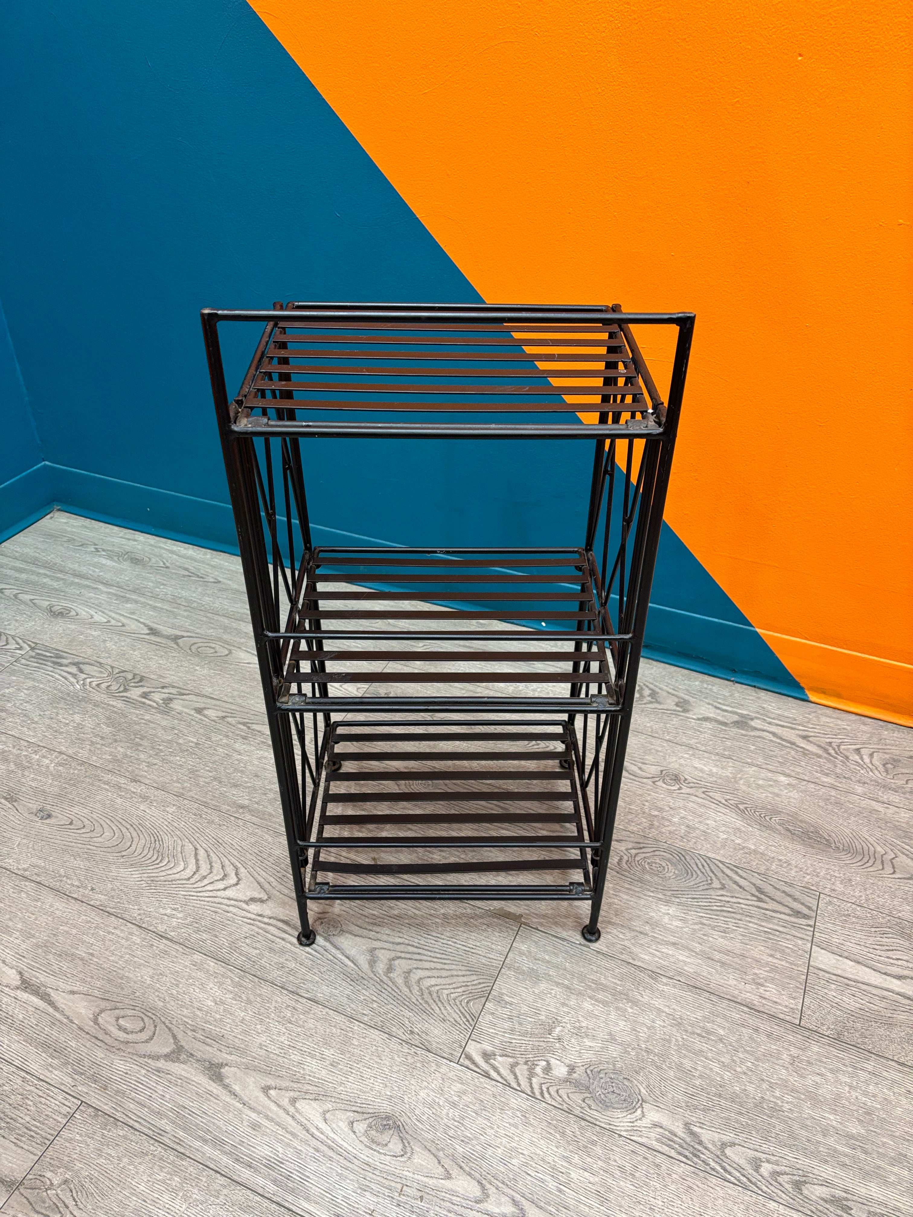 3 Tier Metal Folding Shelf