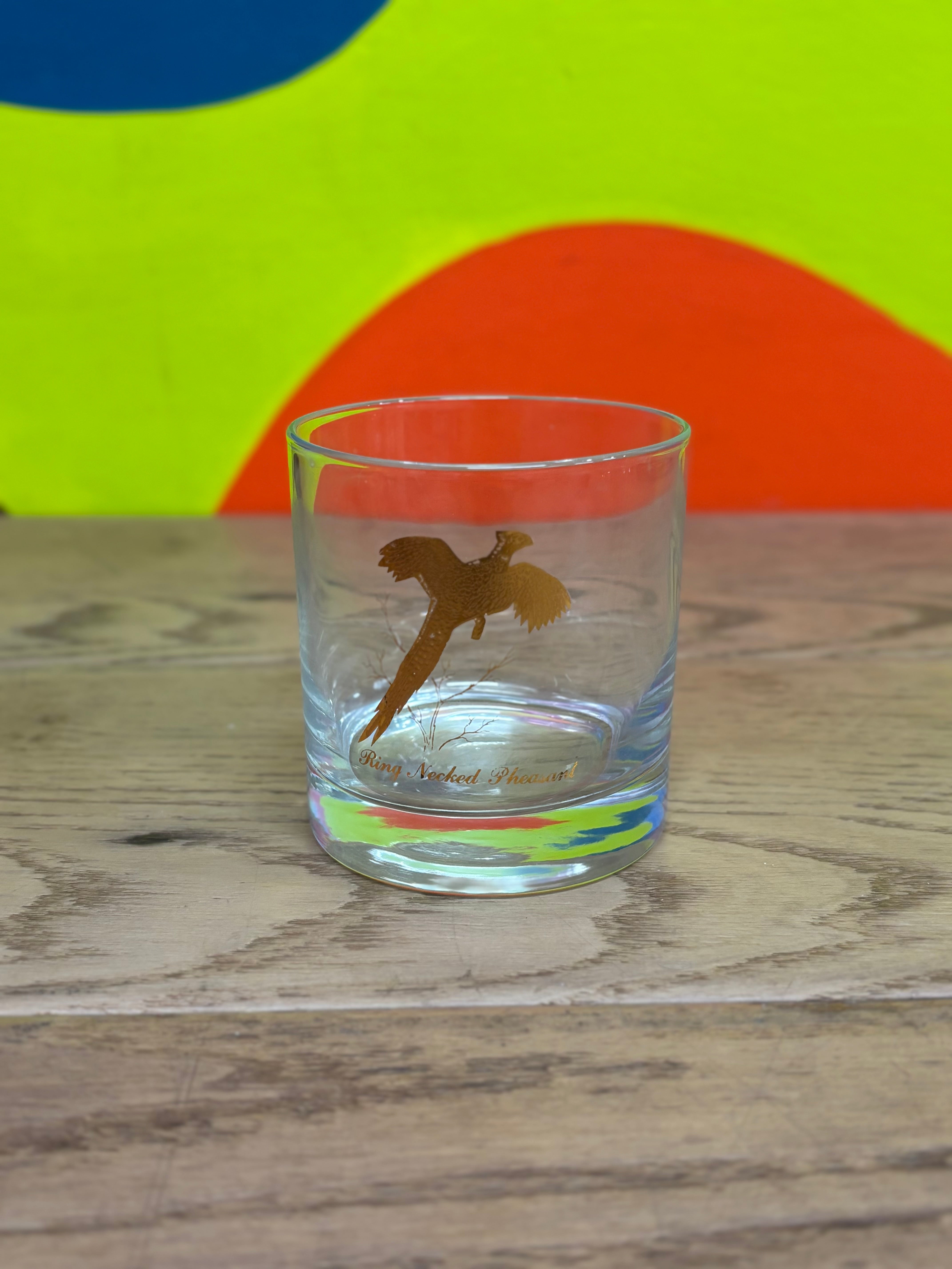Ring-Necked Pheasant Glass (3 available )