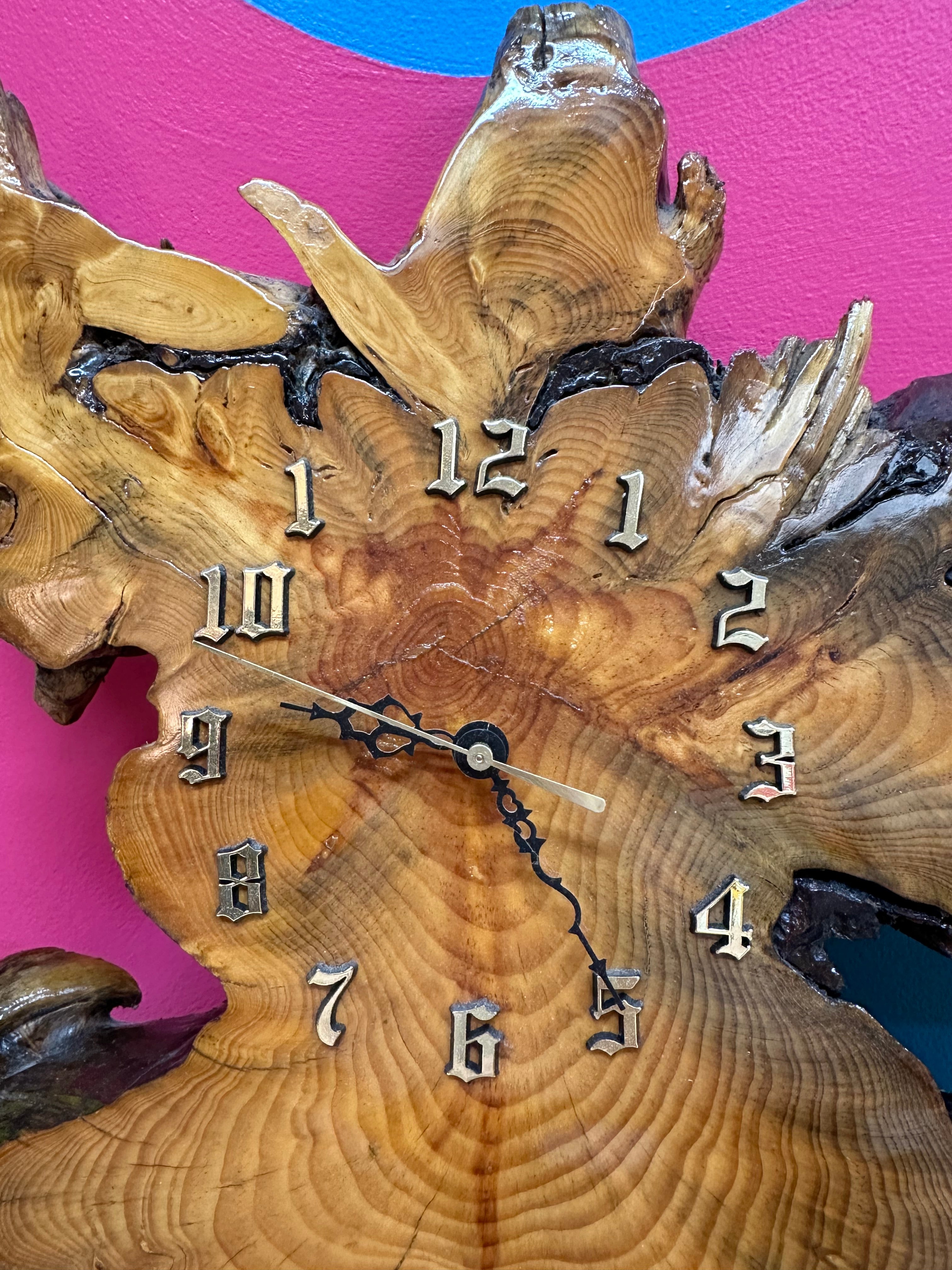 Wood Wall Clock