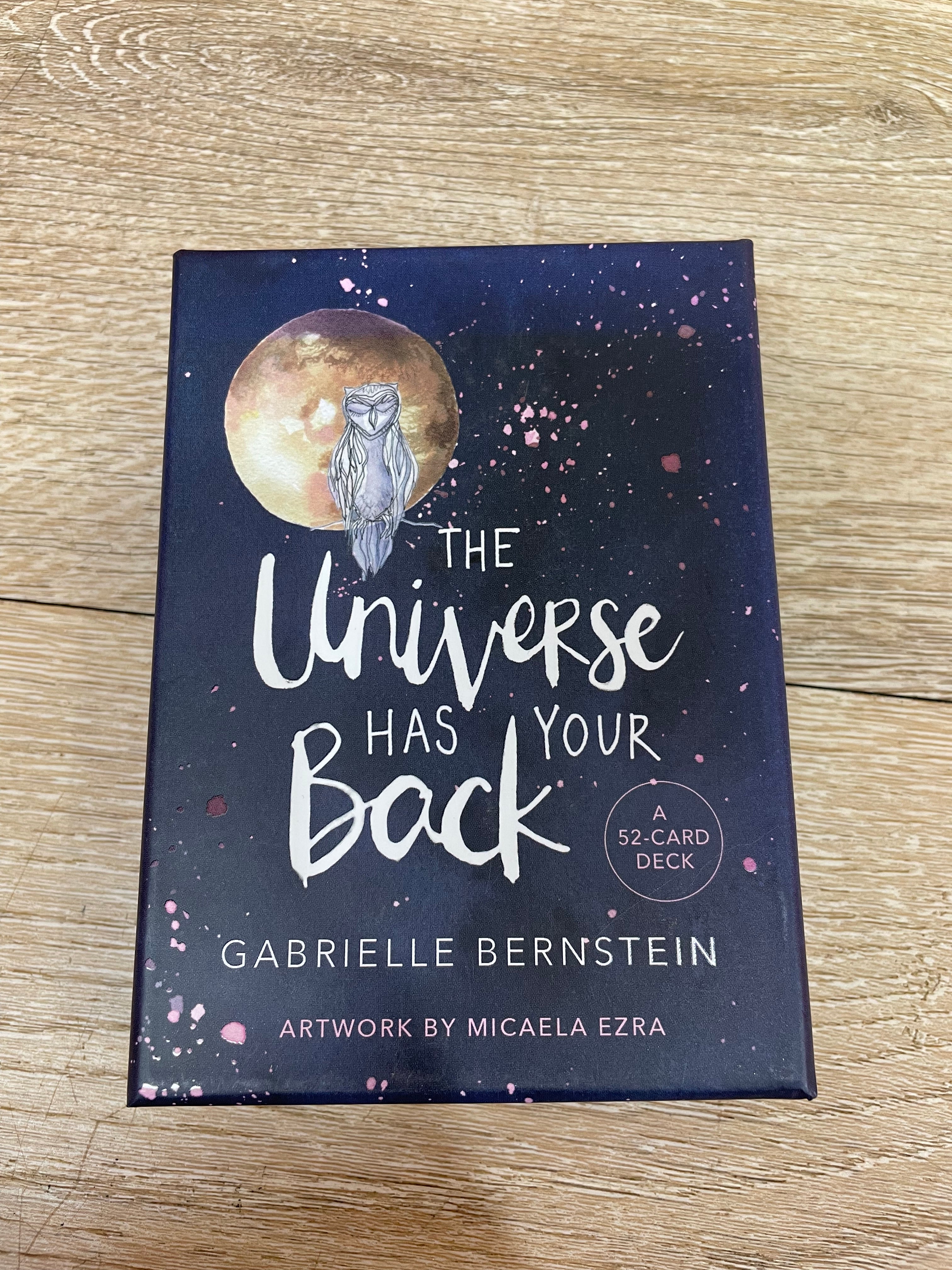 The Universe Has Your Back Motivational Cards