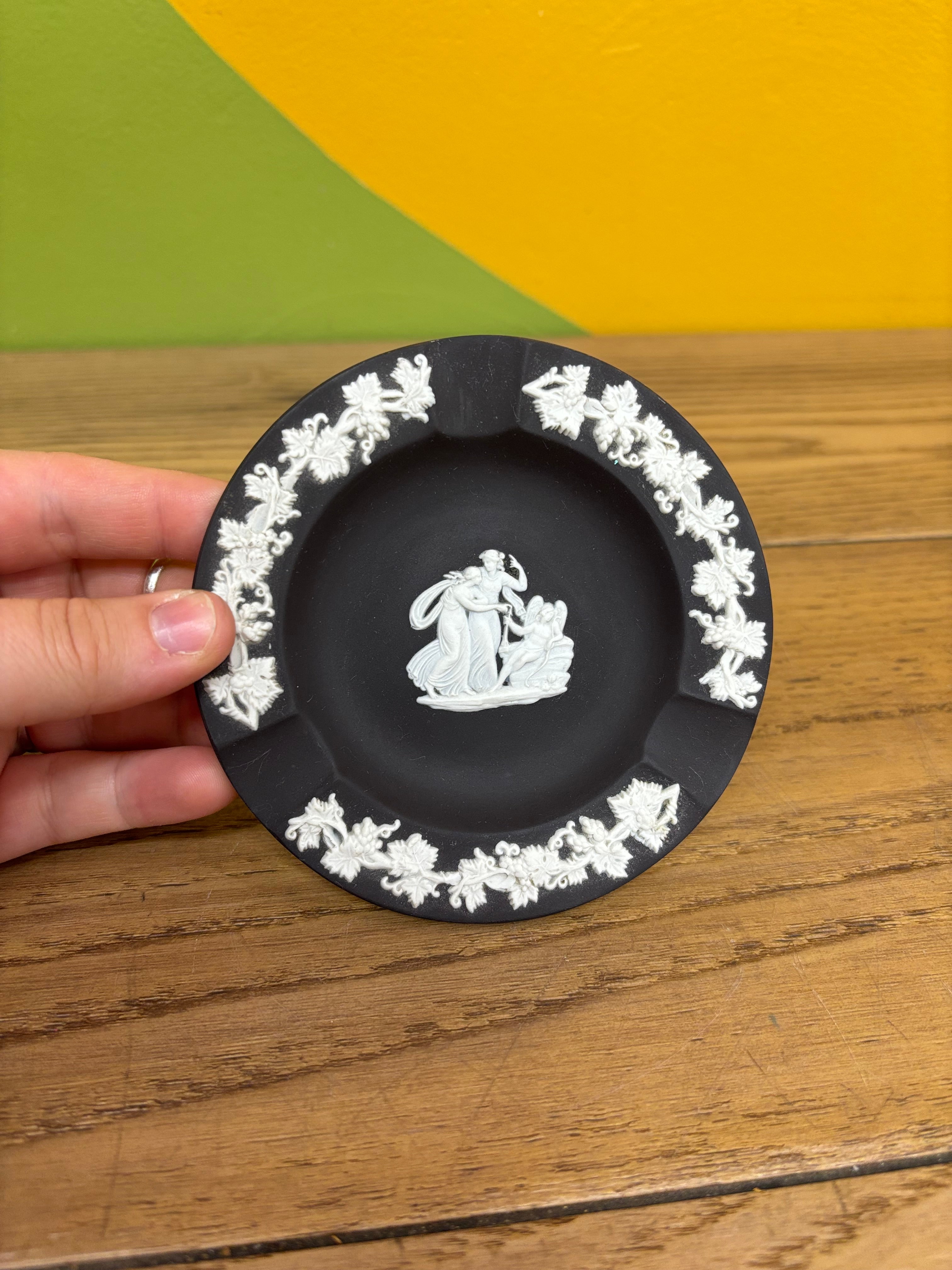 Wedgwood Black Jasperware Table Lighter