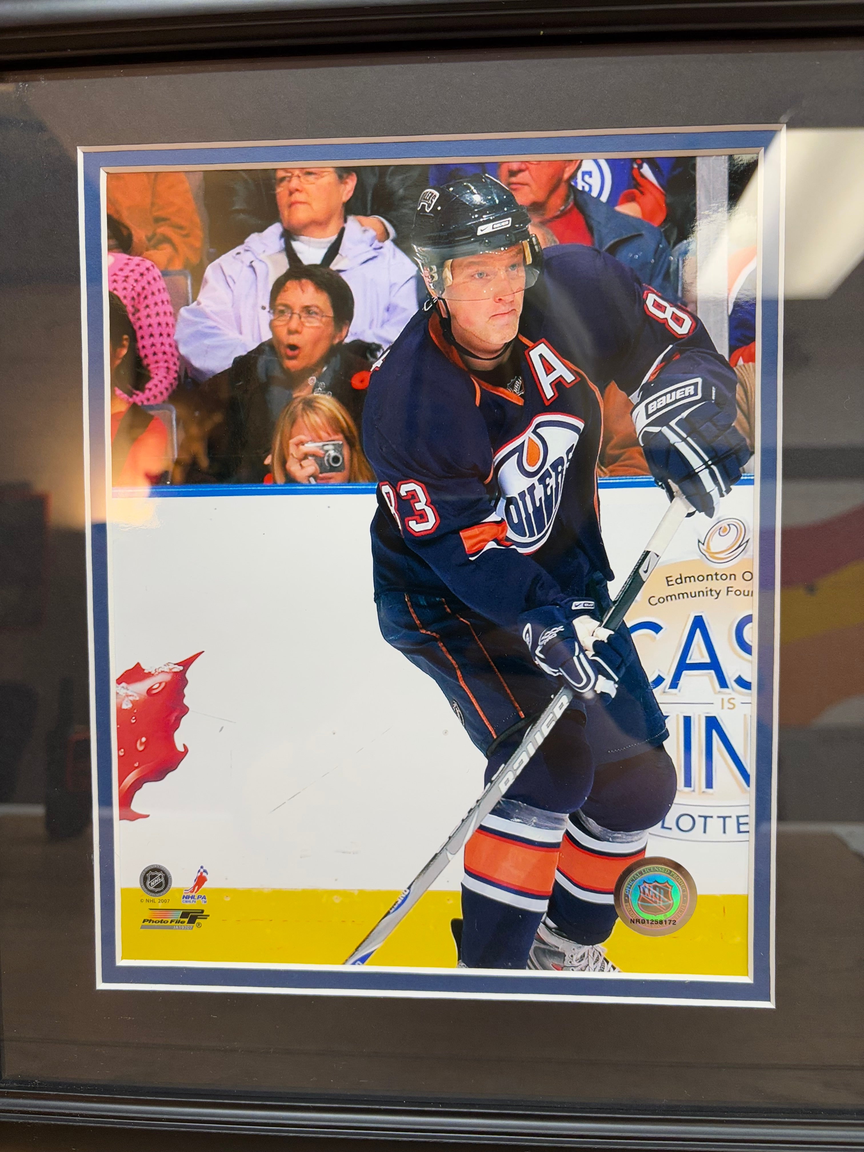 Ales Hemsky Framed Photographs (Edmonton Oilers)