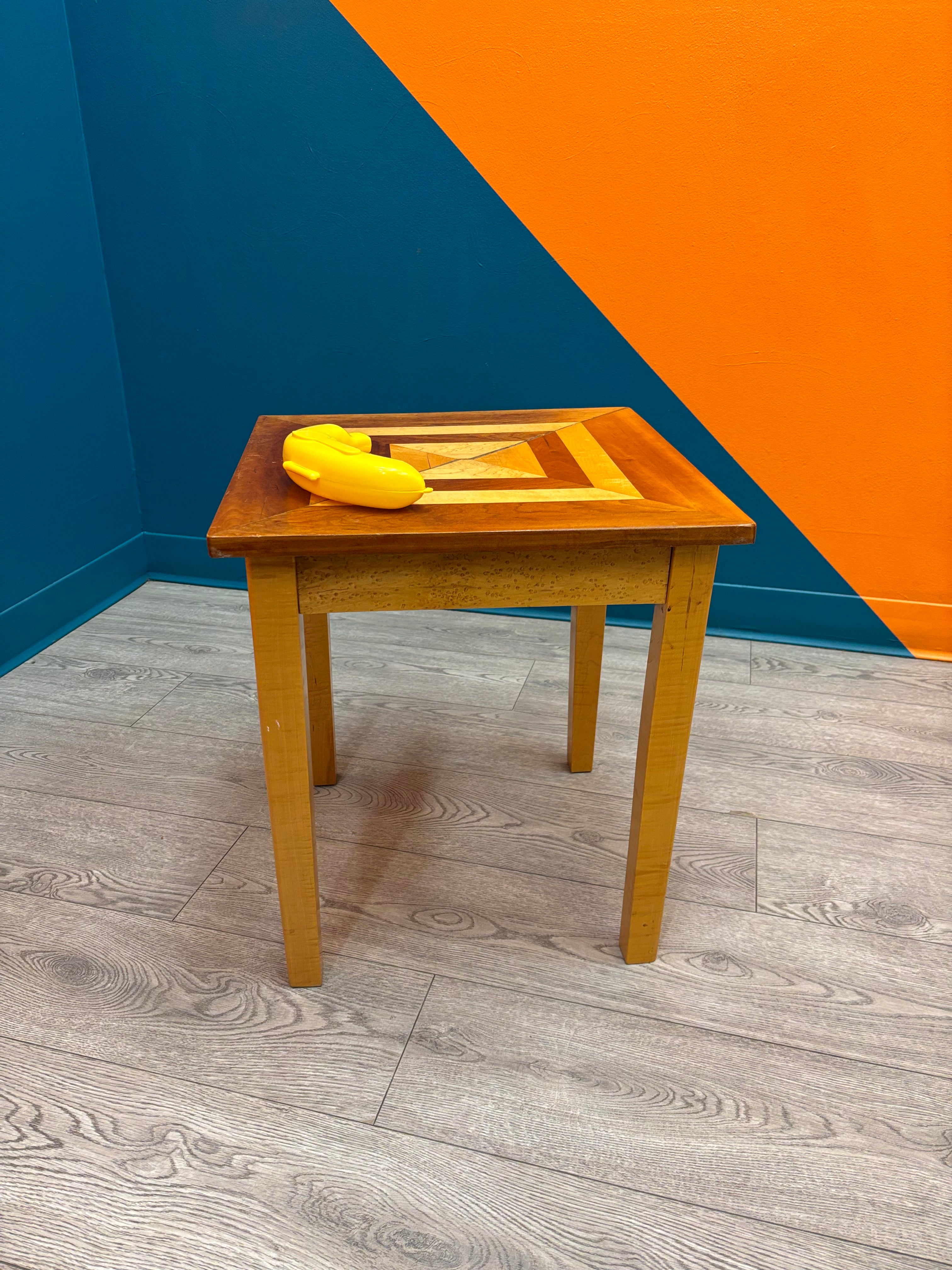 Square Wooden Table