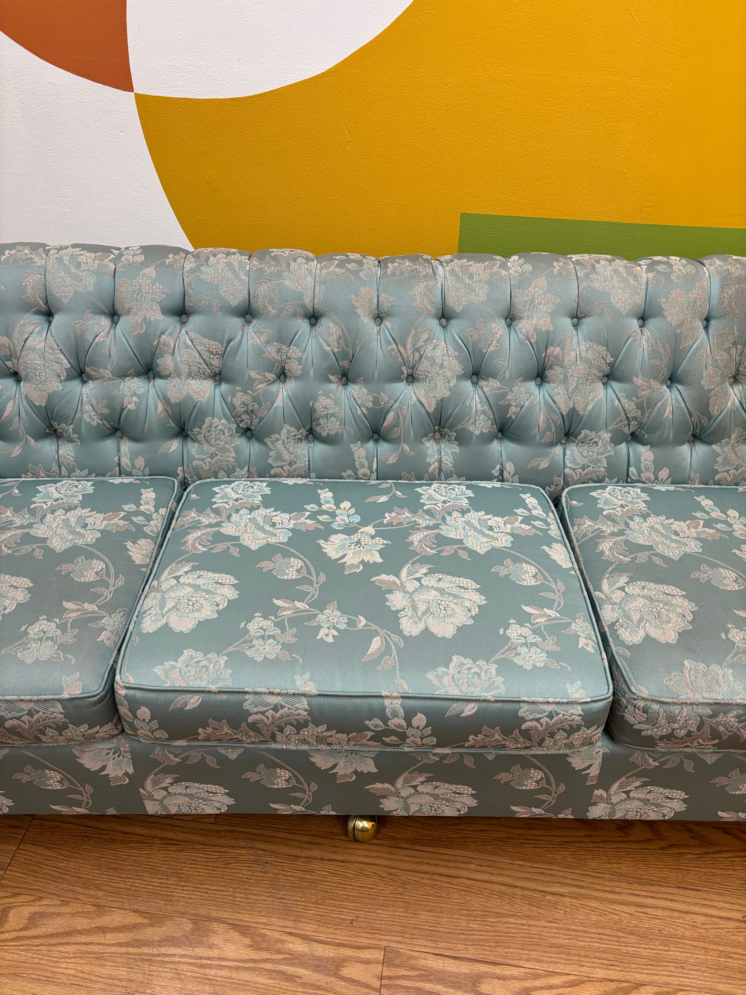 Teal Sofa