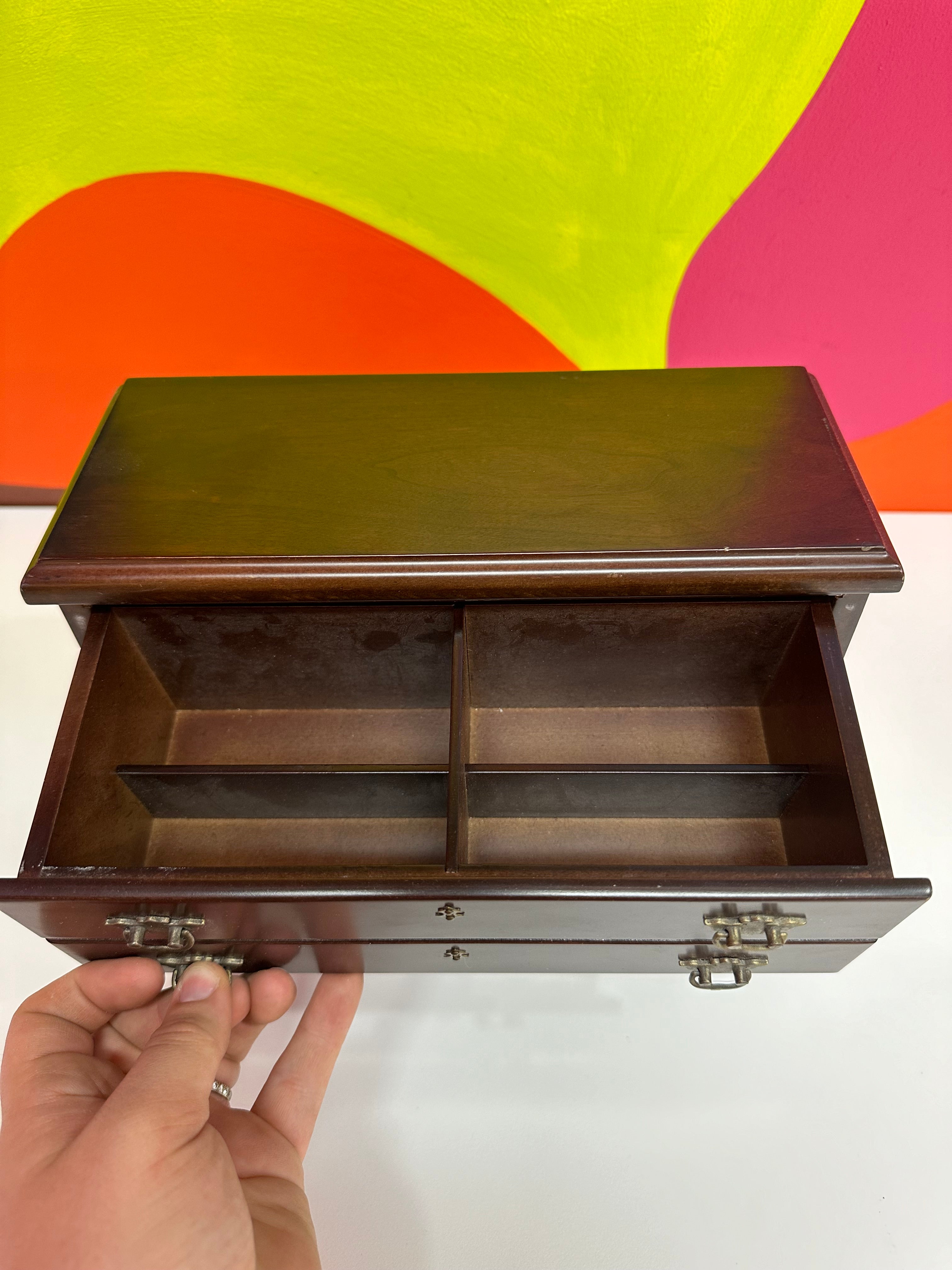 Wooden Jewlery Box by The Bombay Co.