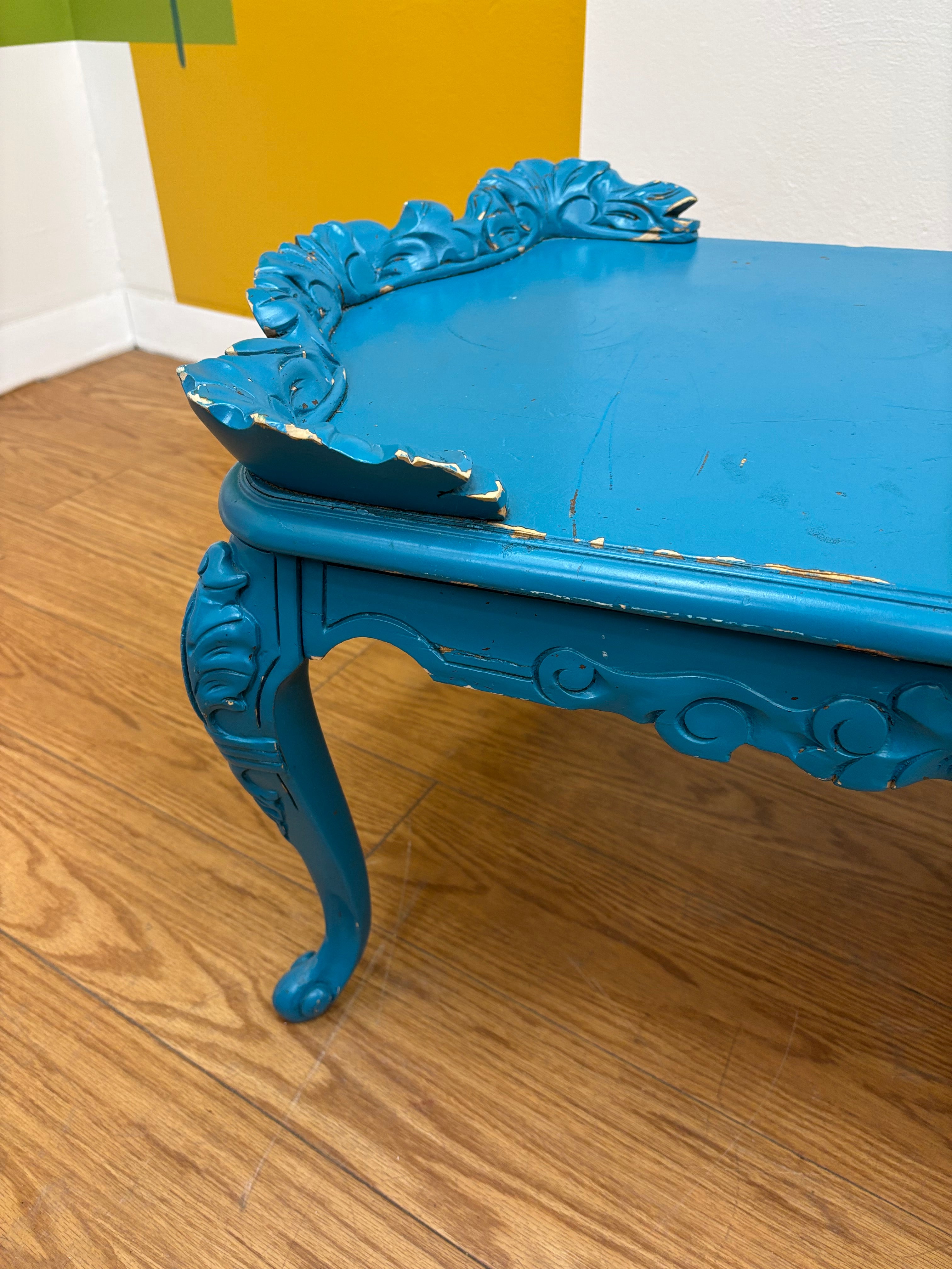 Blue Coffee Table