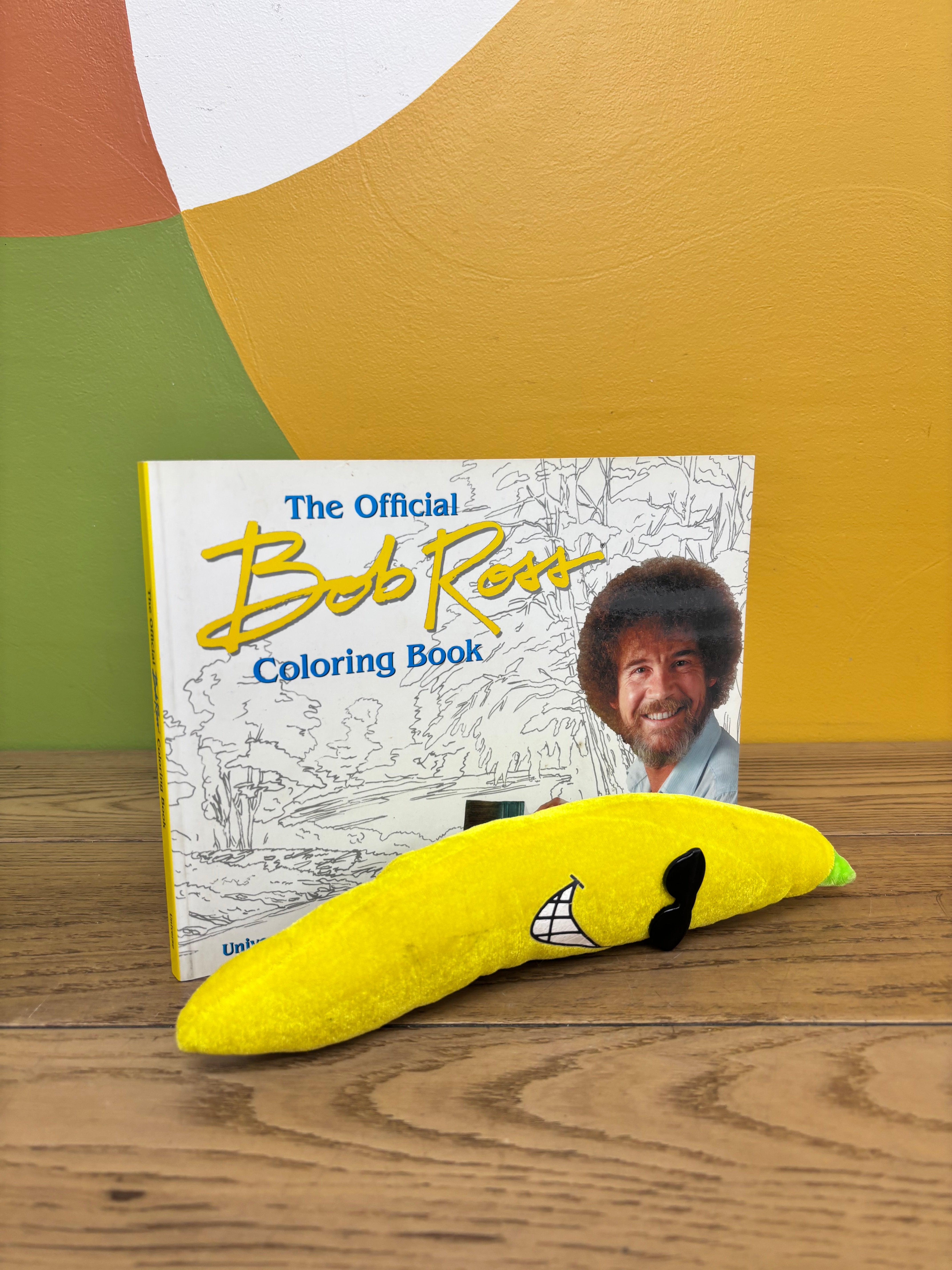 The Official Bob Ross Coloring Book