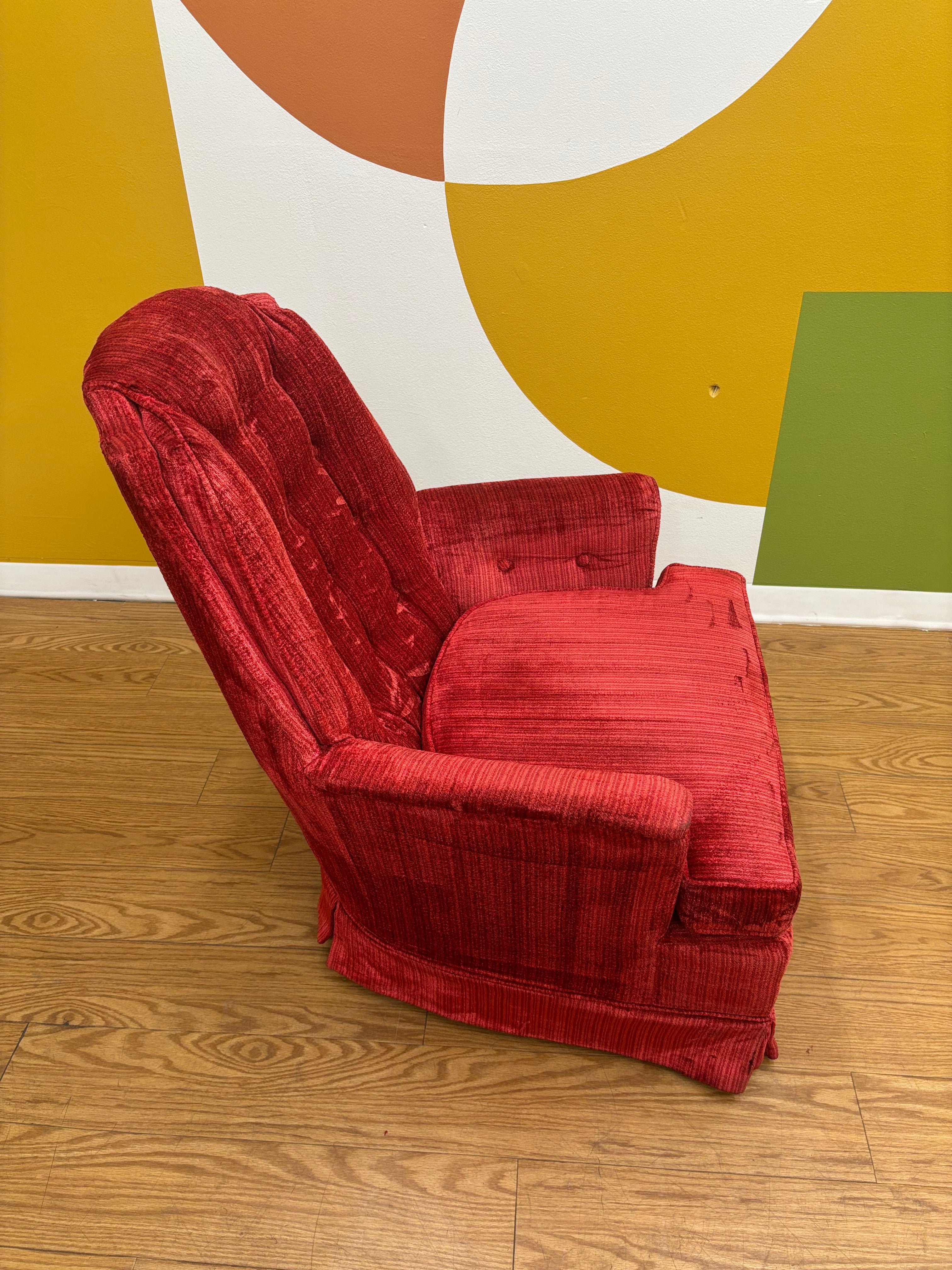 Red Accent Chair