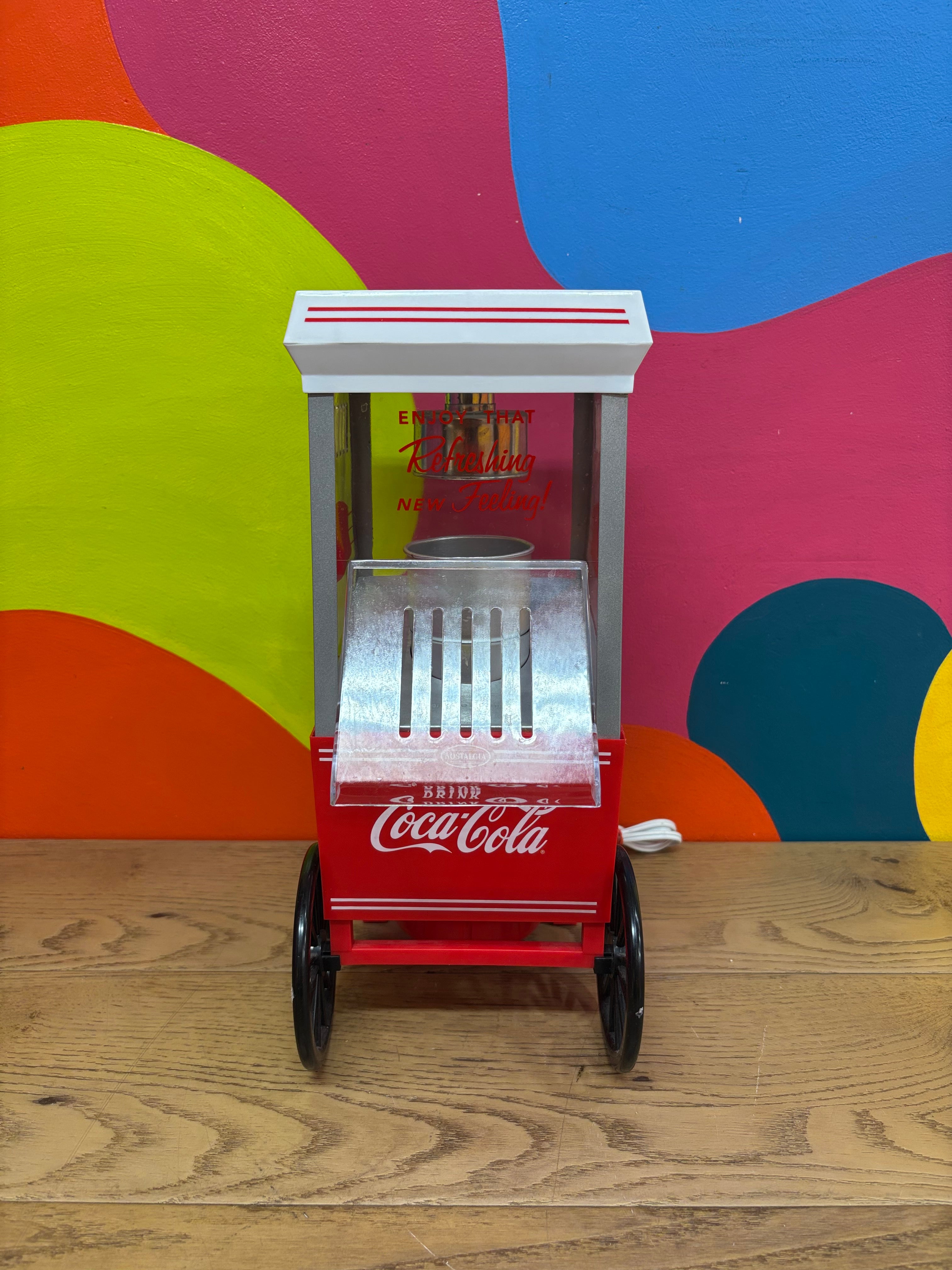 Coca Cola Popcorn Machine