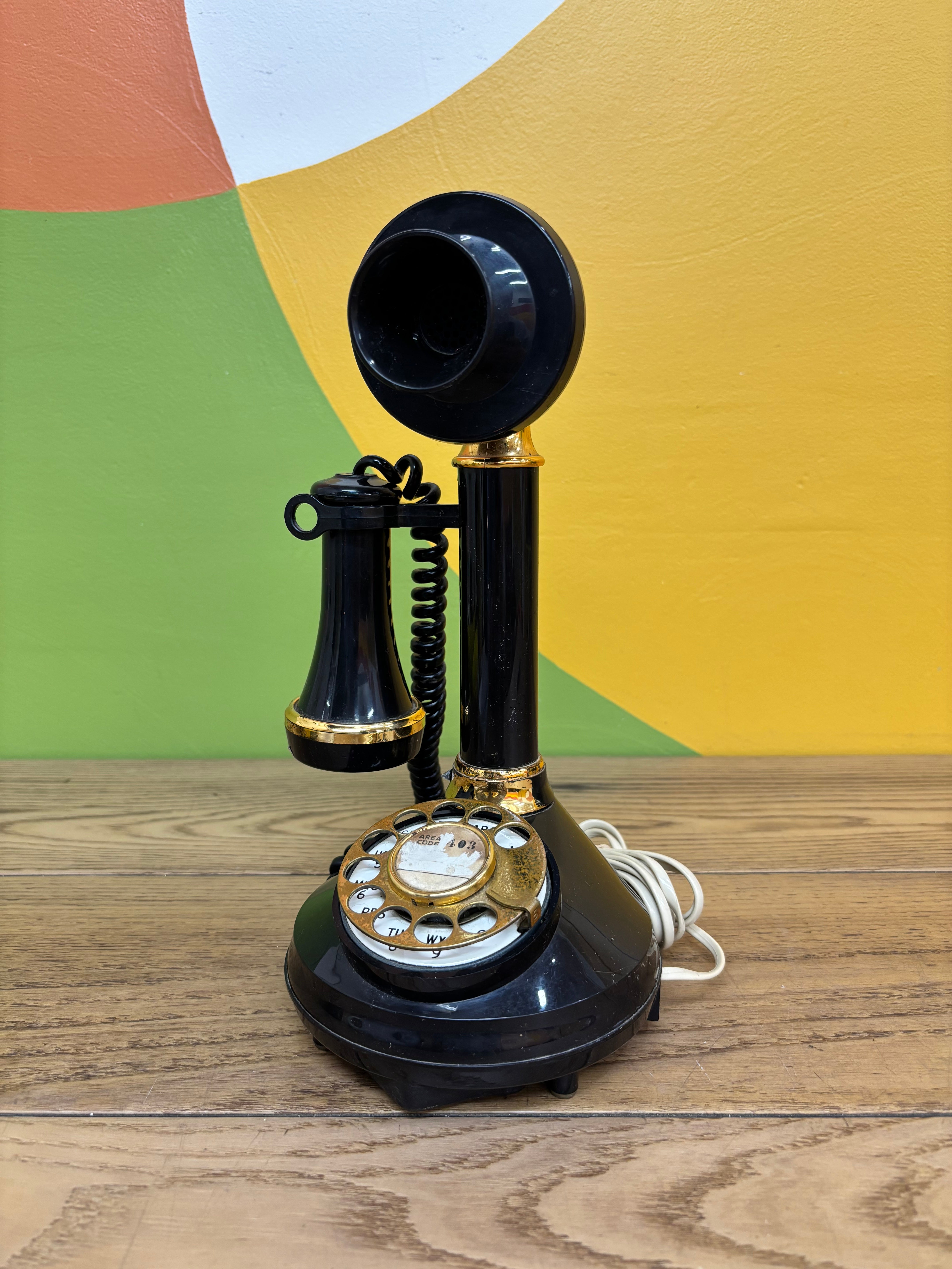 Deco-Tel Candlestick Telephone