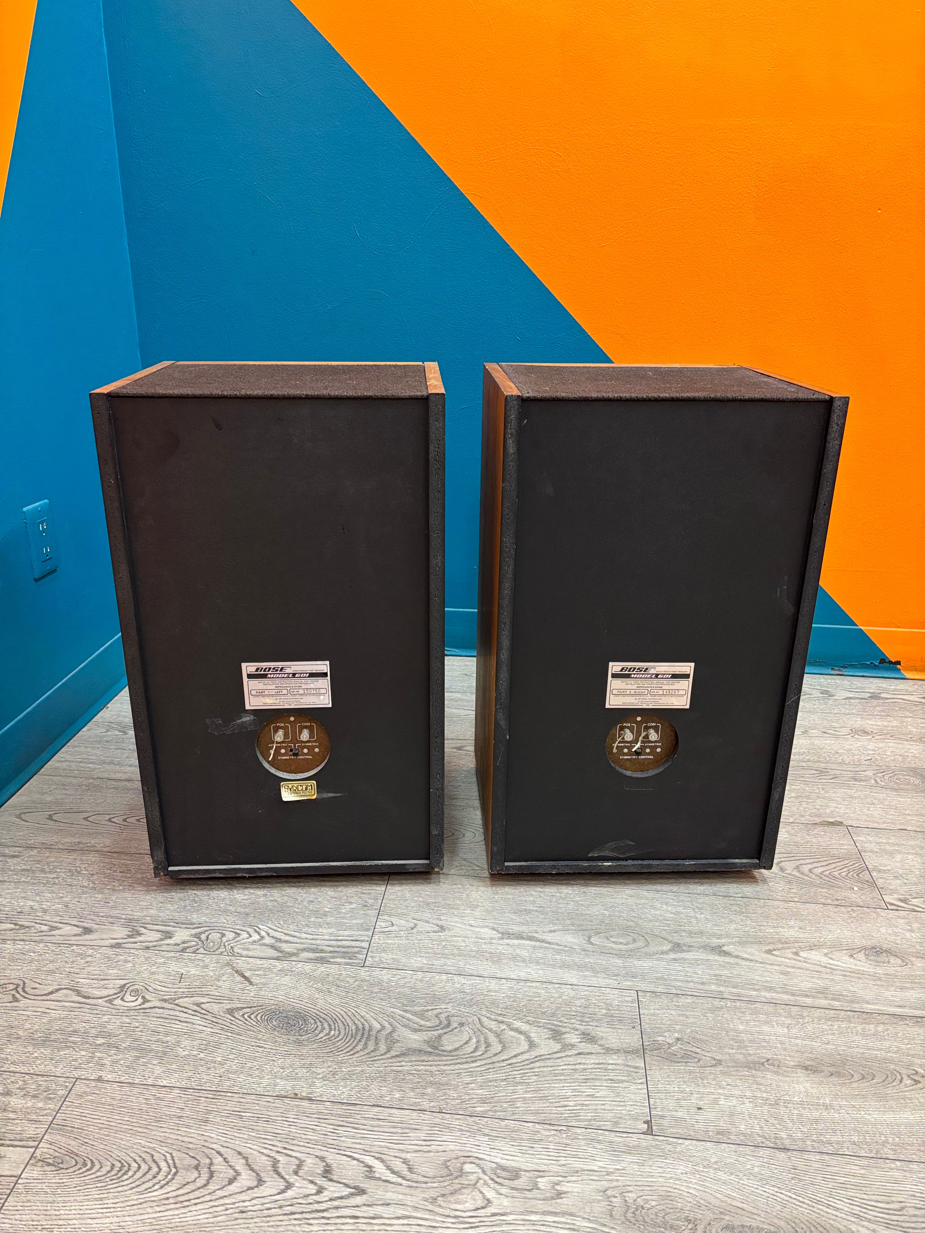 Set of Bose 601 Cabinet Speakers