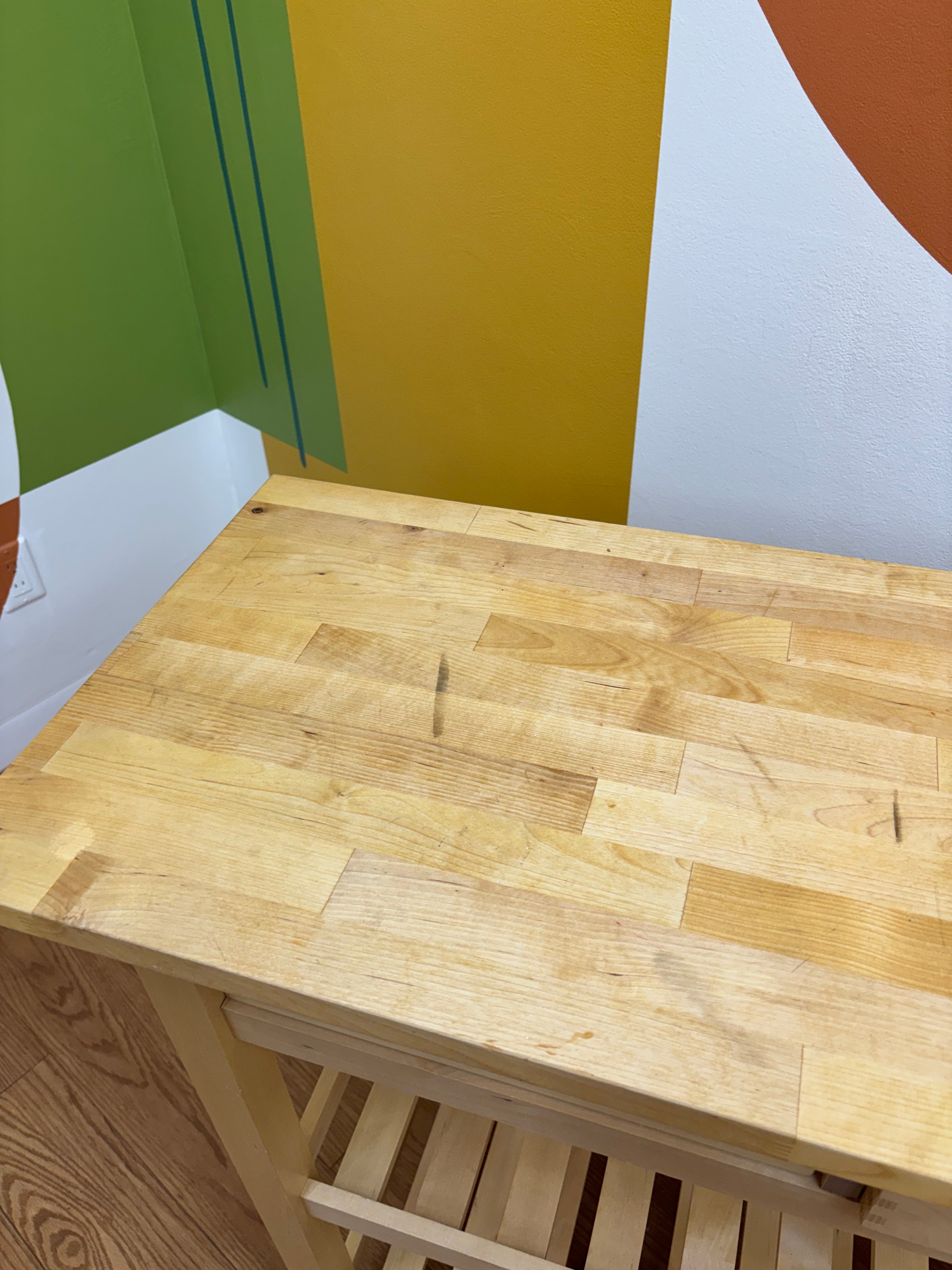Wood Kitchen Cart