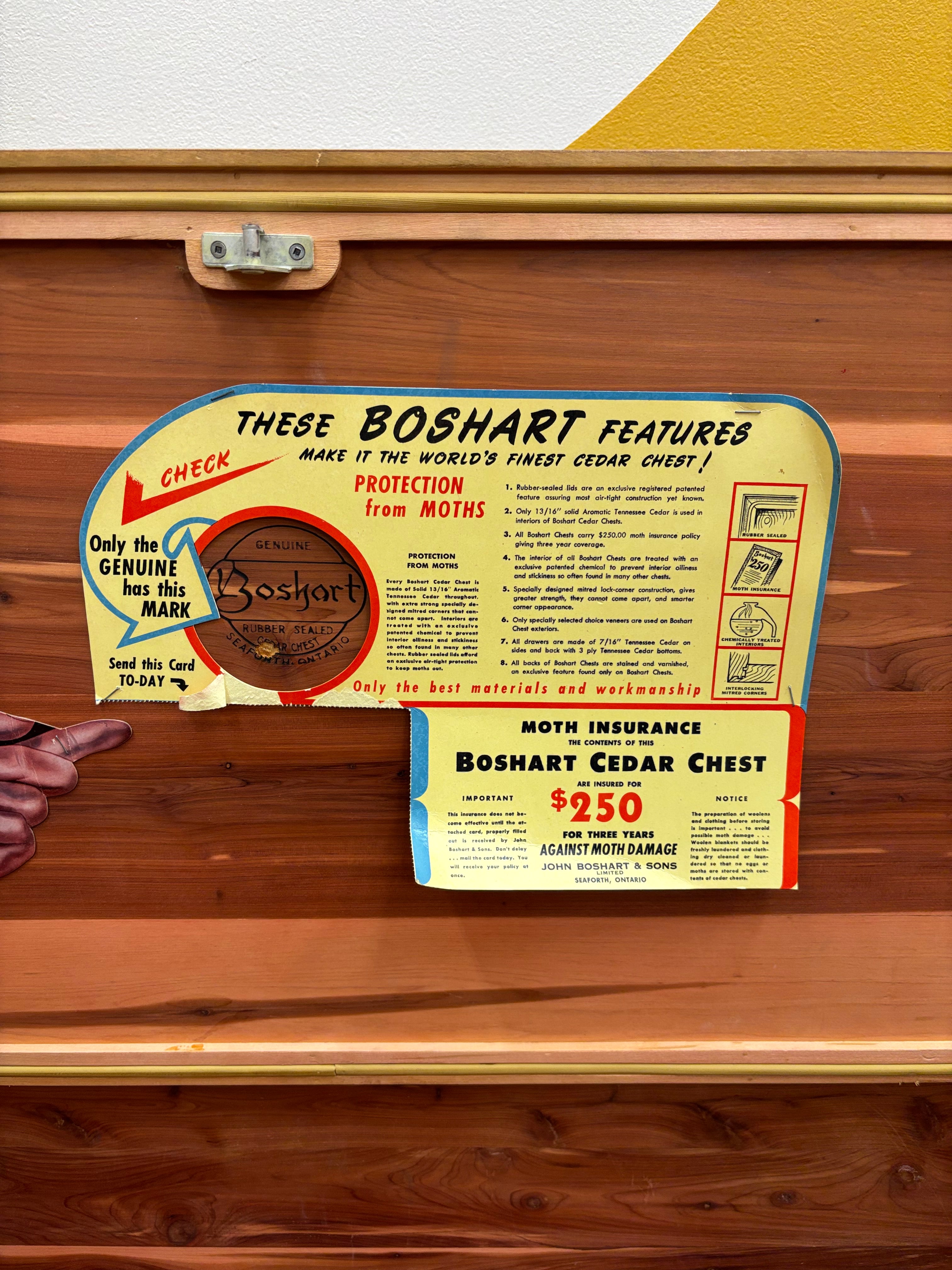 Boshart Cedar Chest