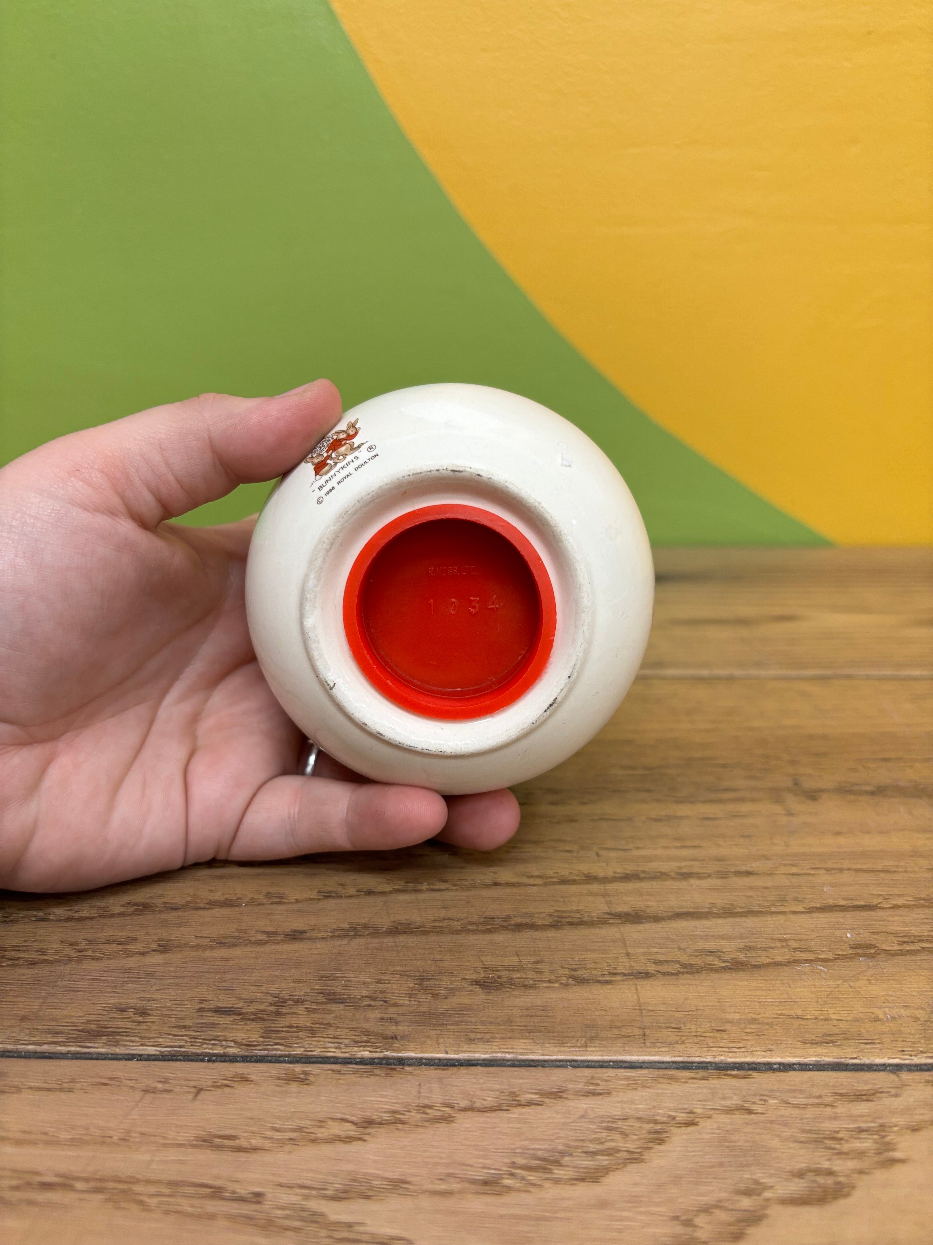 Small Round Bunnykins Coin Bank