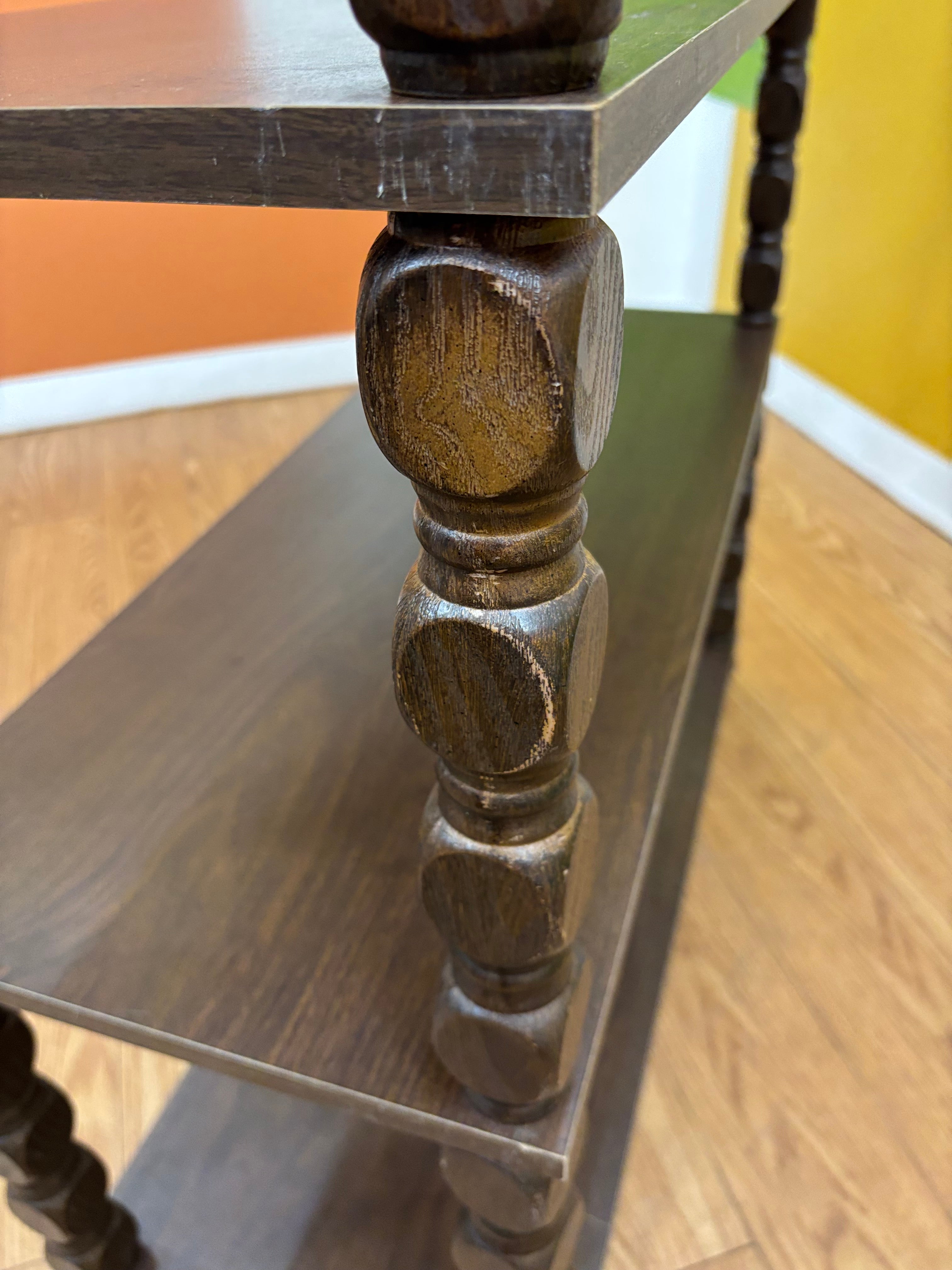 5 Tier Wood Shelf