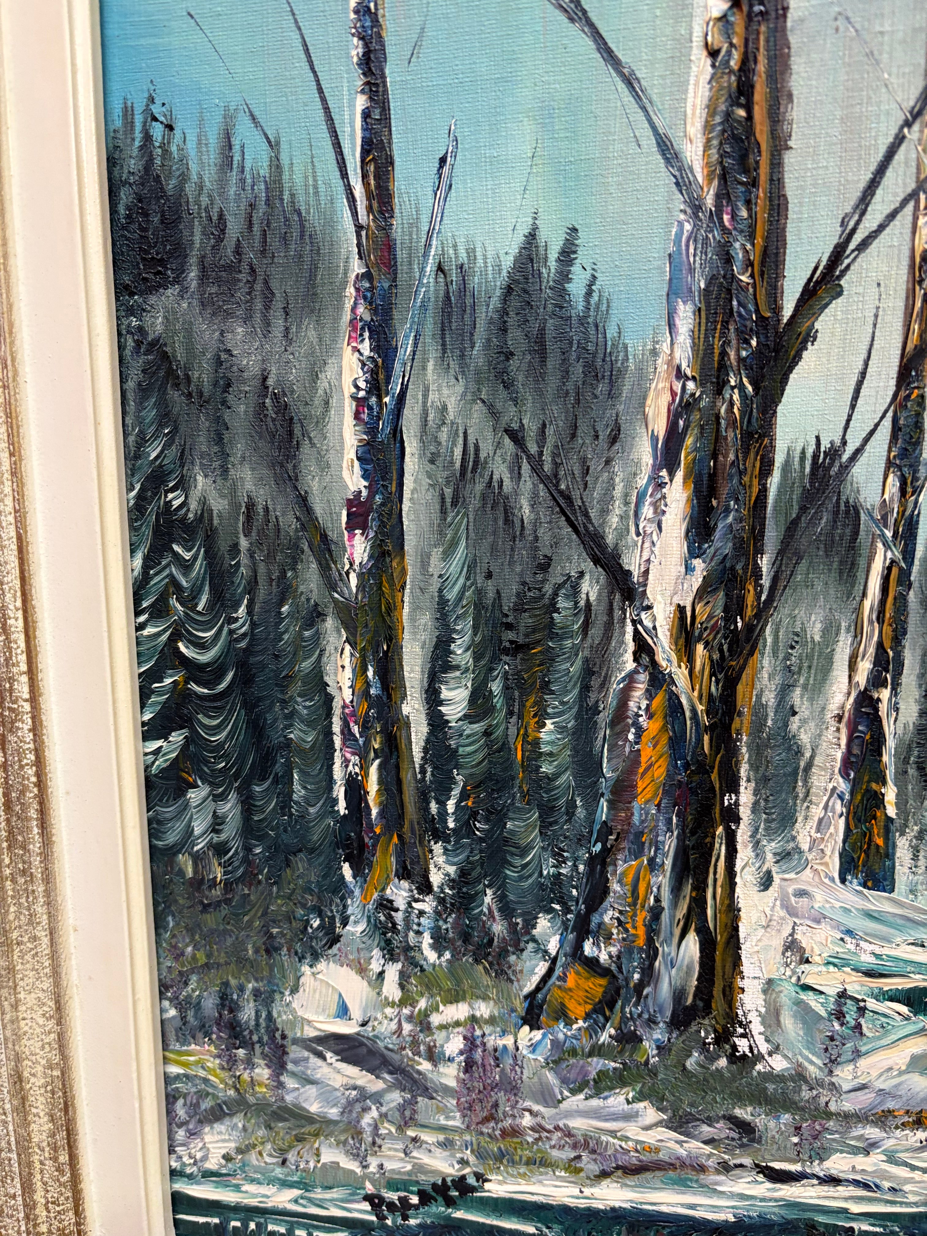 Small Mountain Painting