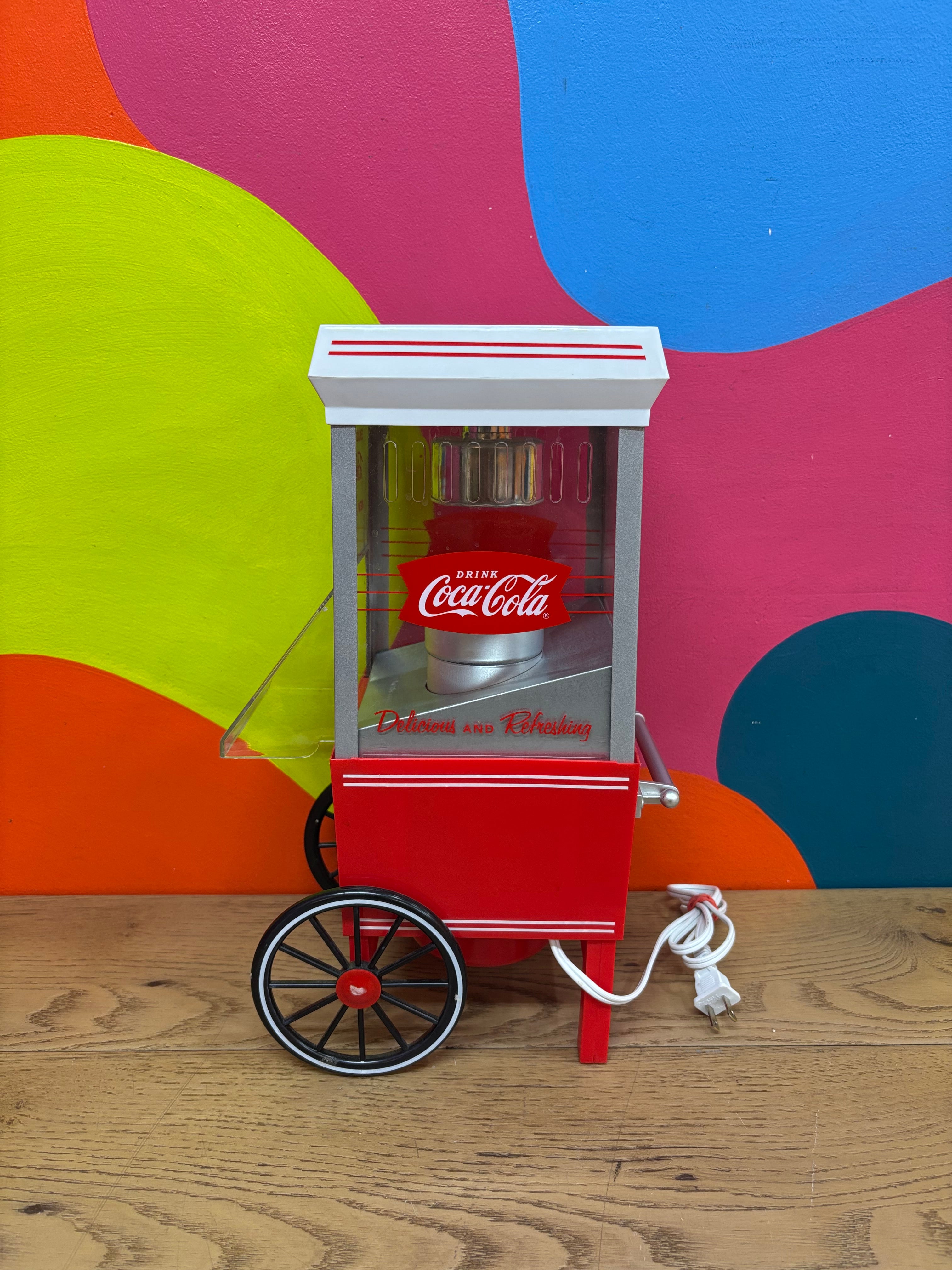 Coca Cola Popcorn Machine