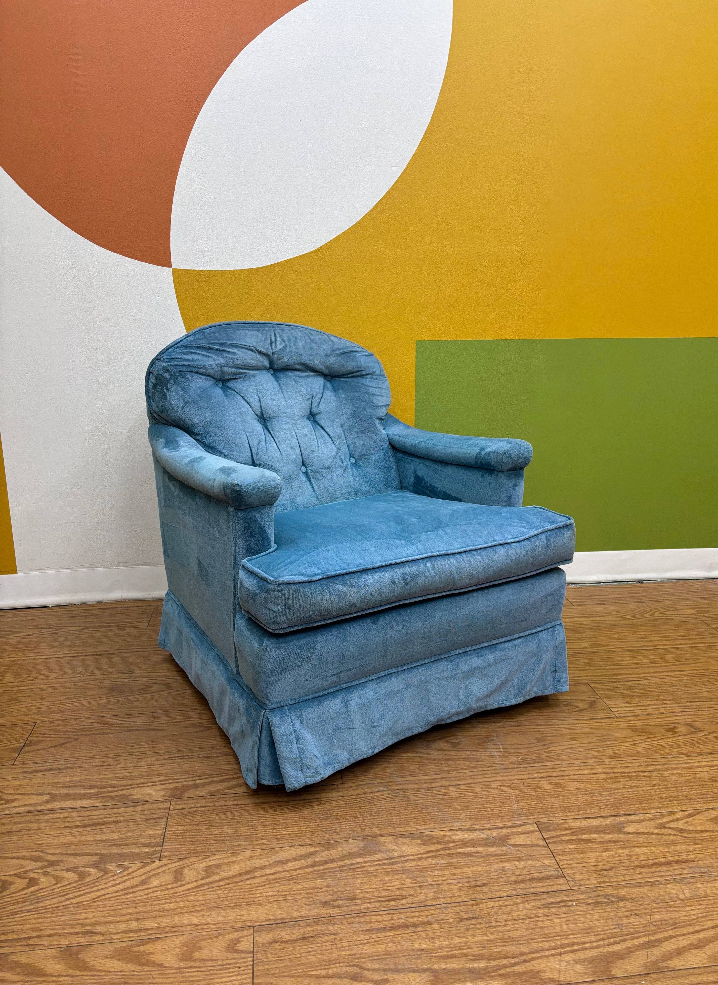 Blue Accent Chair (2 available)