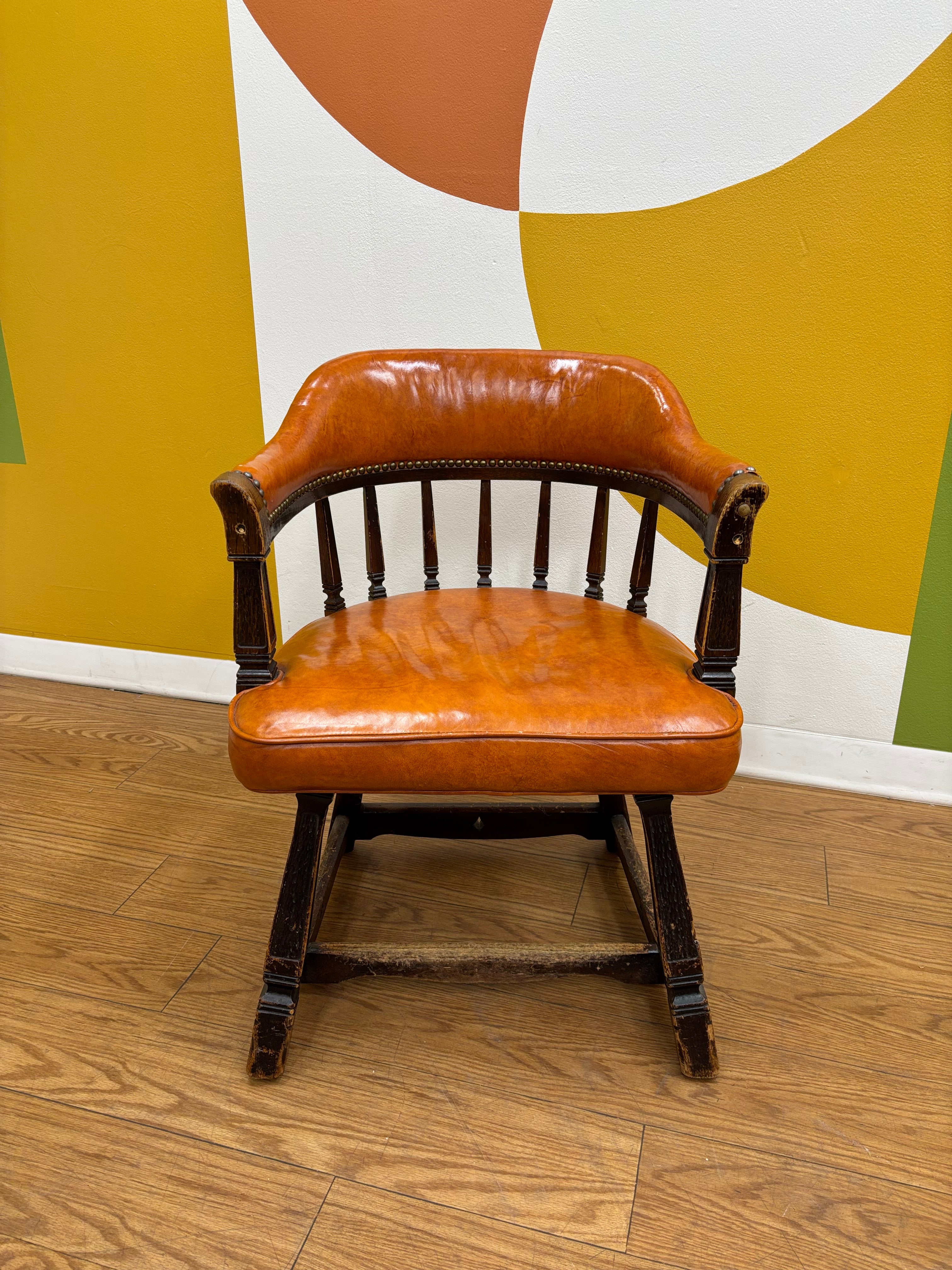 Orange Accent Chair