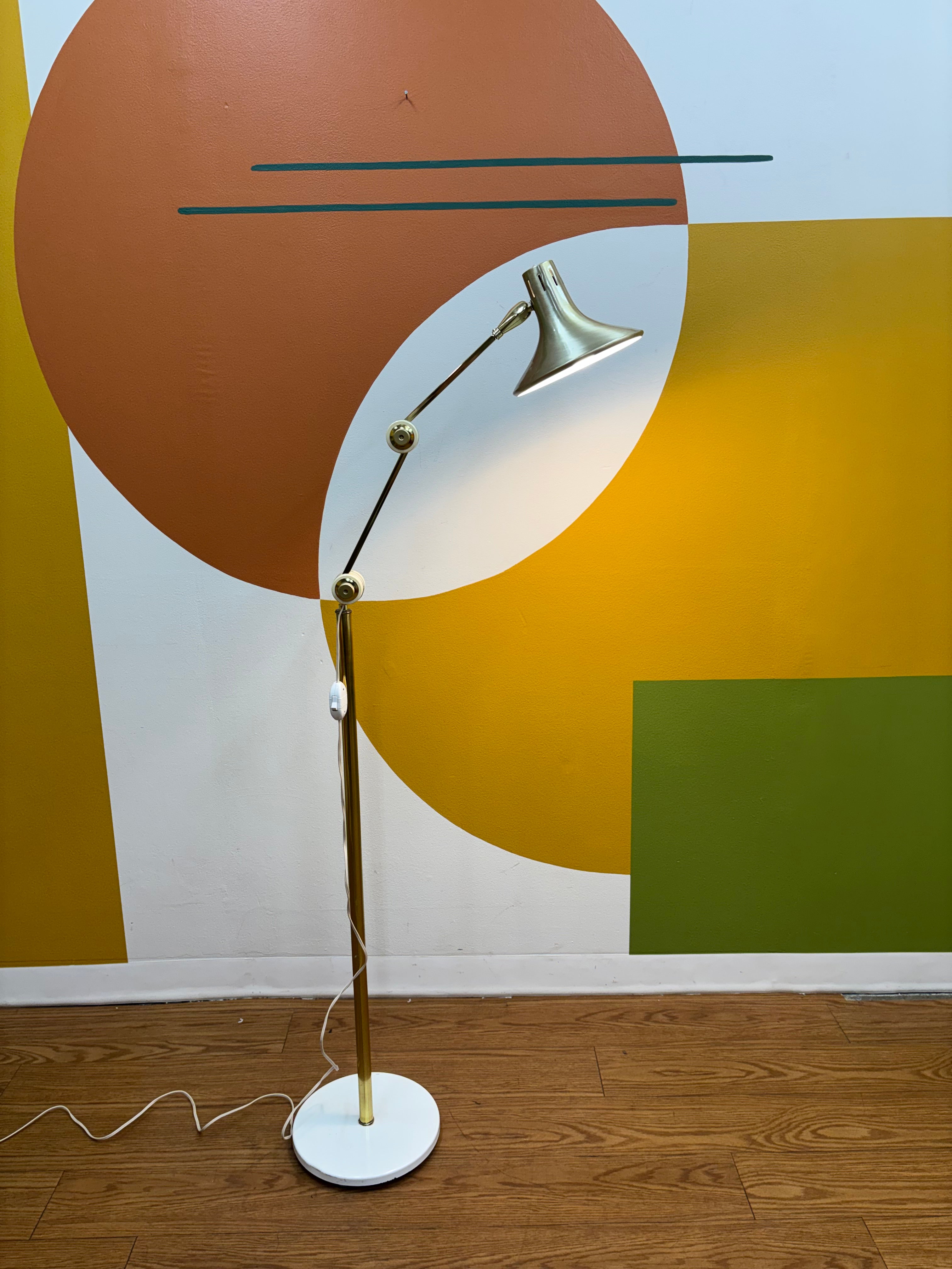 Brass Floor Lamp