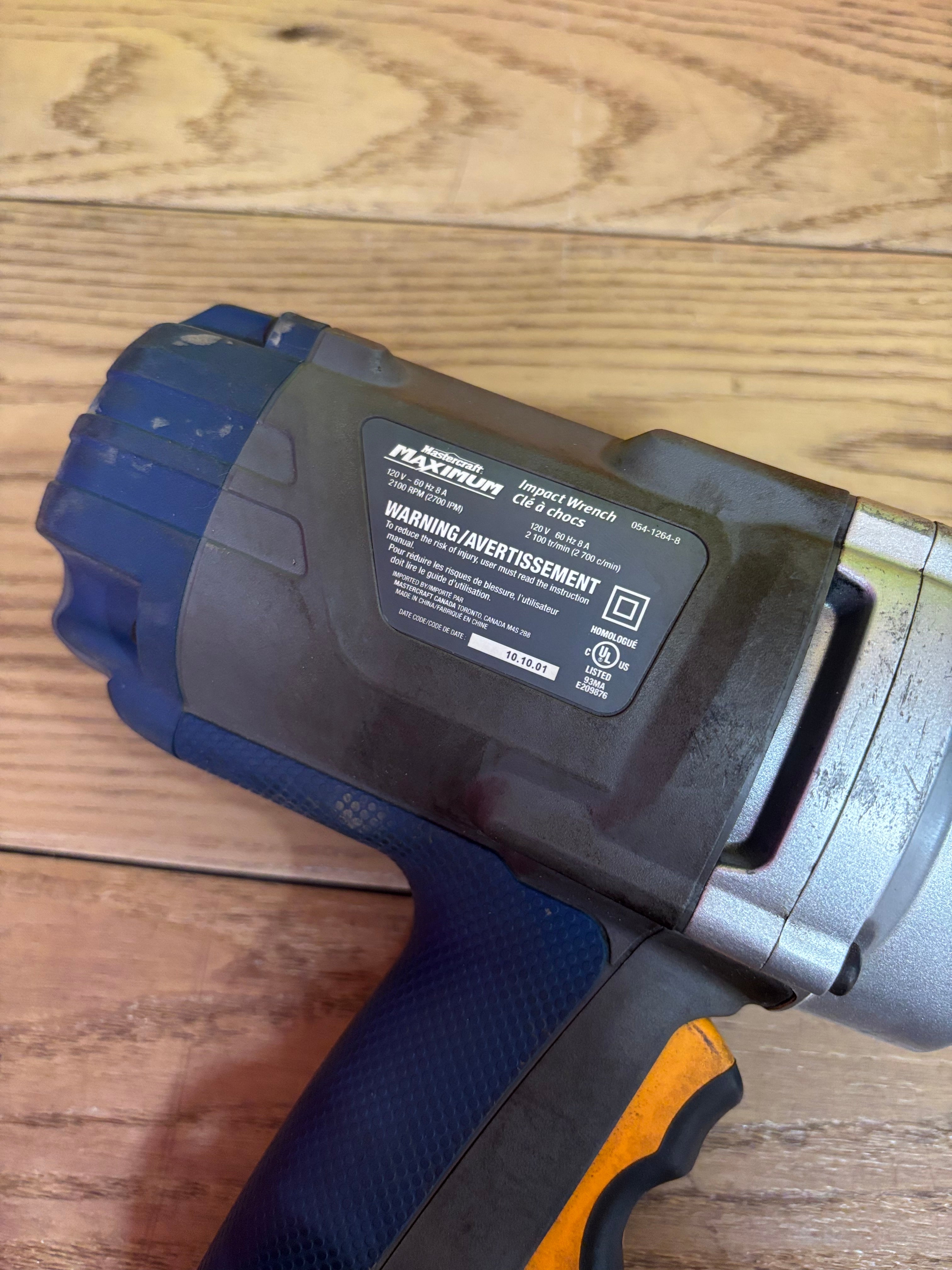 Mastercraft Maximum Impact Wrench