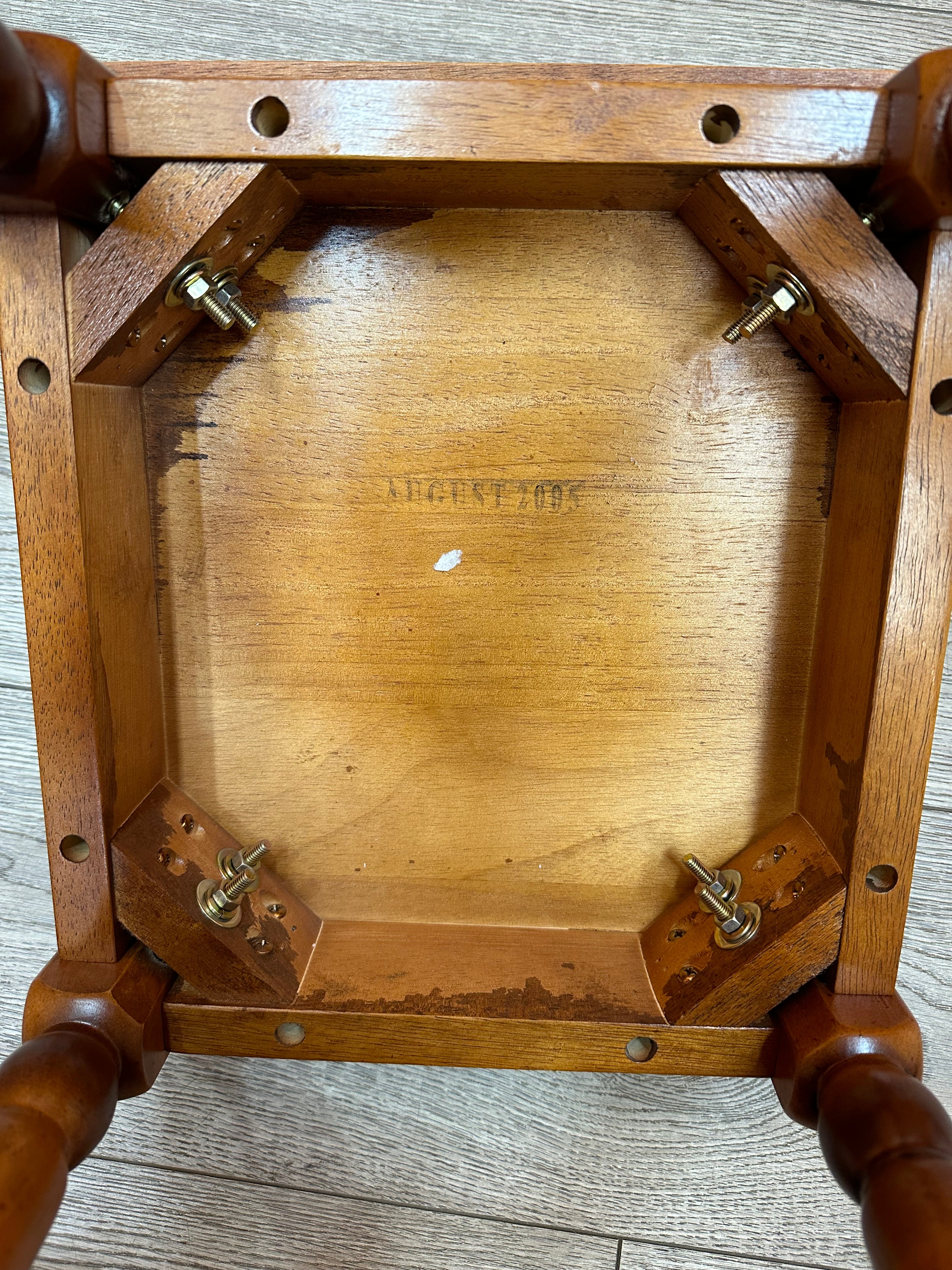 (3) Wooden Nesting Tables