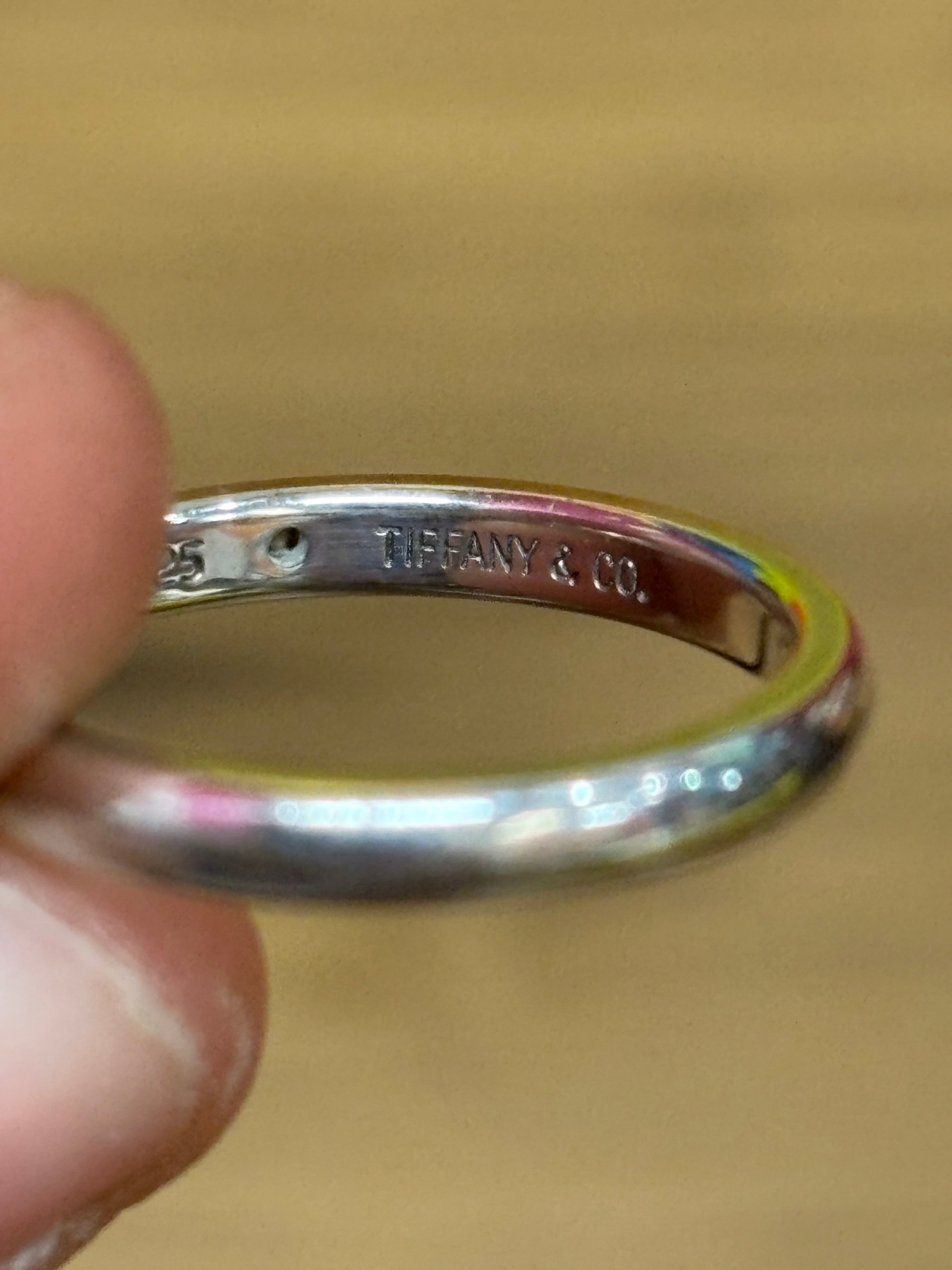 Tiffany & Co. Elsa Peretti Diamond Stack Band Ring (2 available) - Size 6