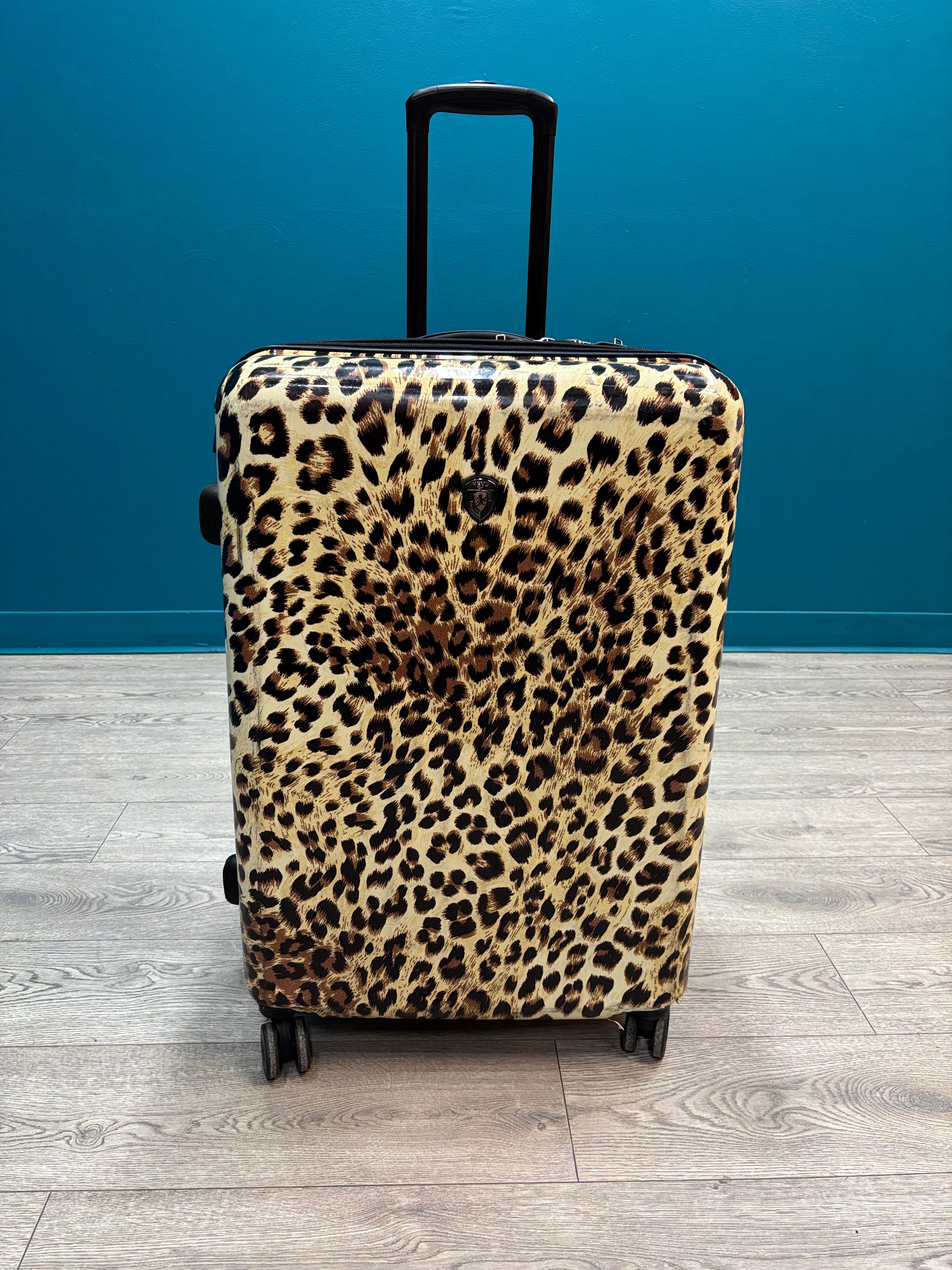 HEYS Leopard Fashion Spinner Luggage