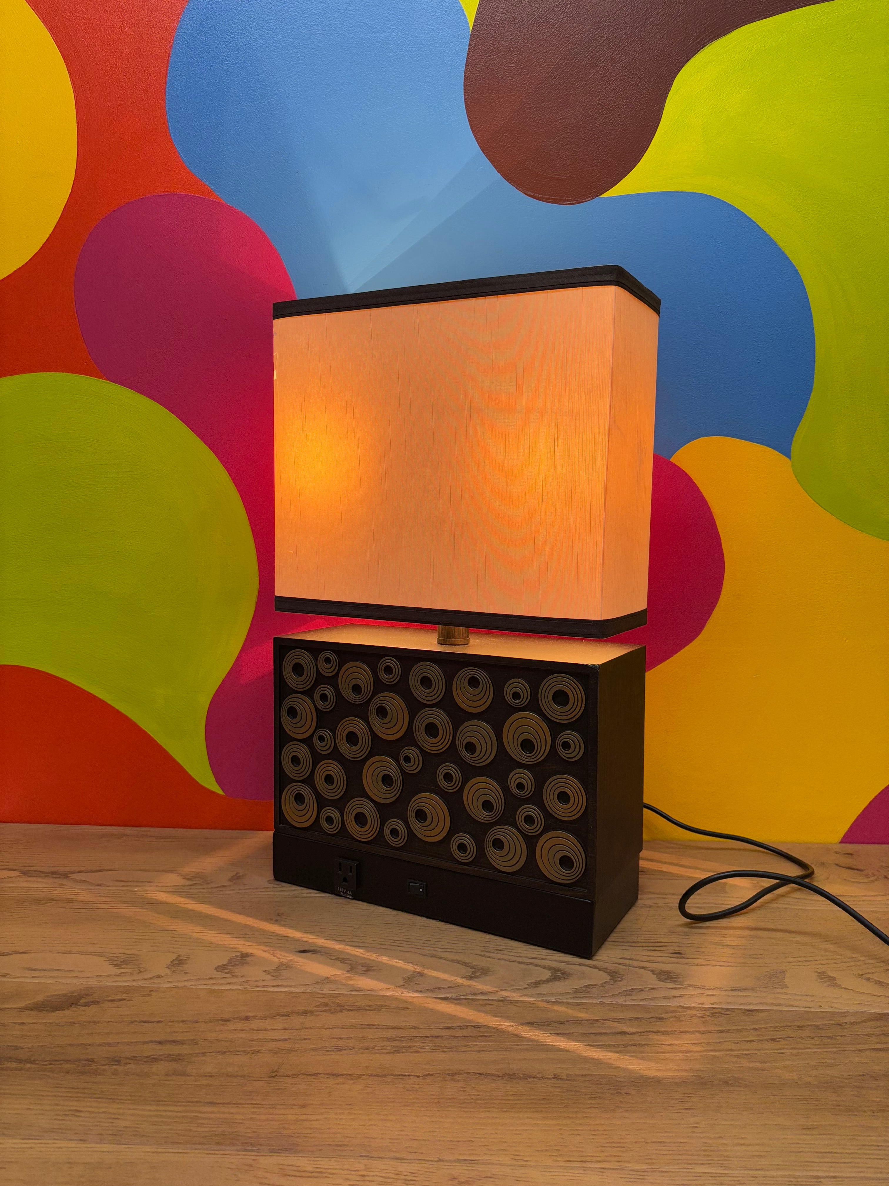 Table Lamp #1 with Outlet